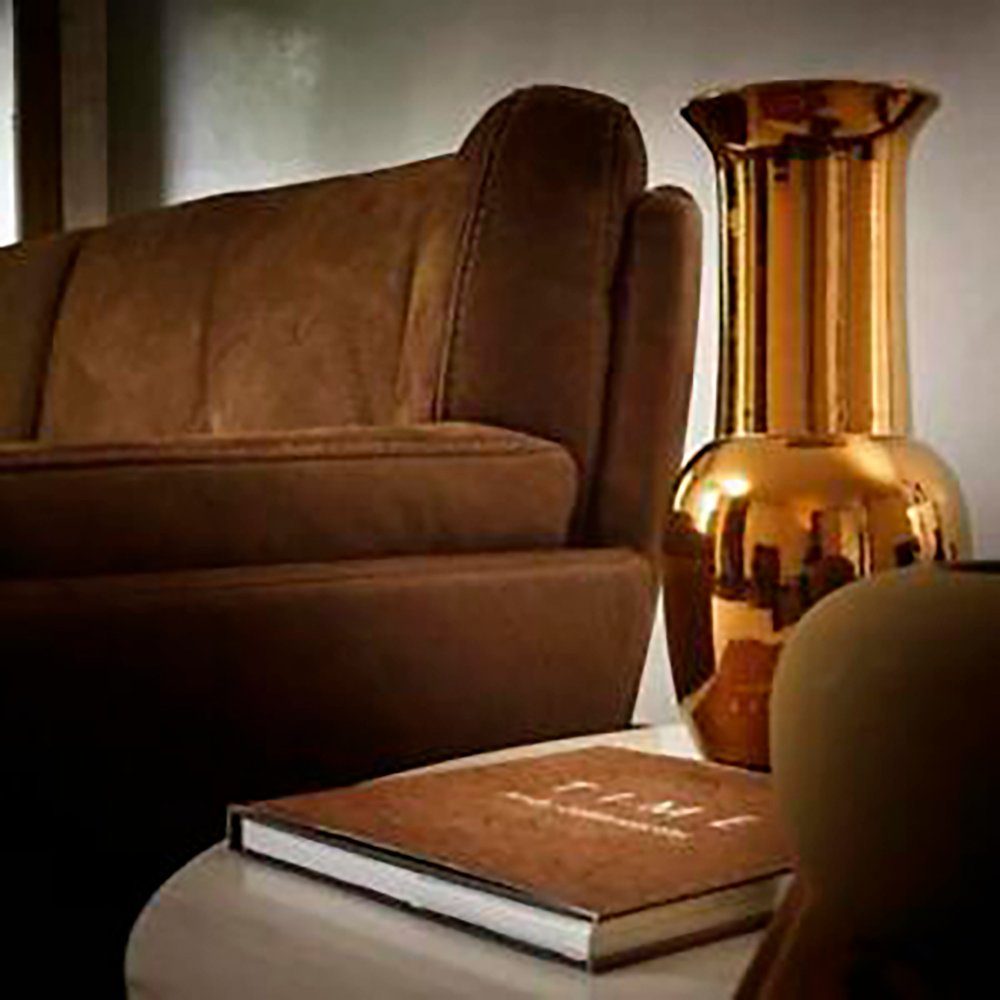 JVmoebel Sofa Sofas Moderne 3 Couch Leder + Sitzer Gruppe Braun 2 Set Couchen Sofagarnitur