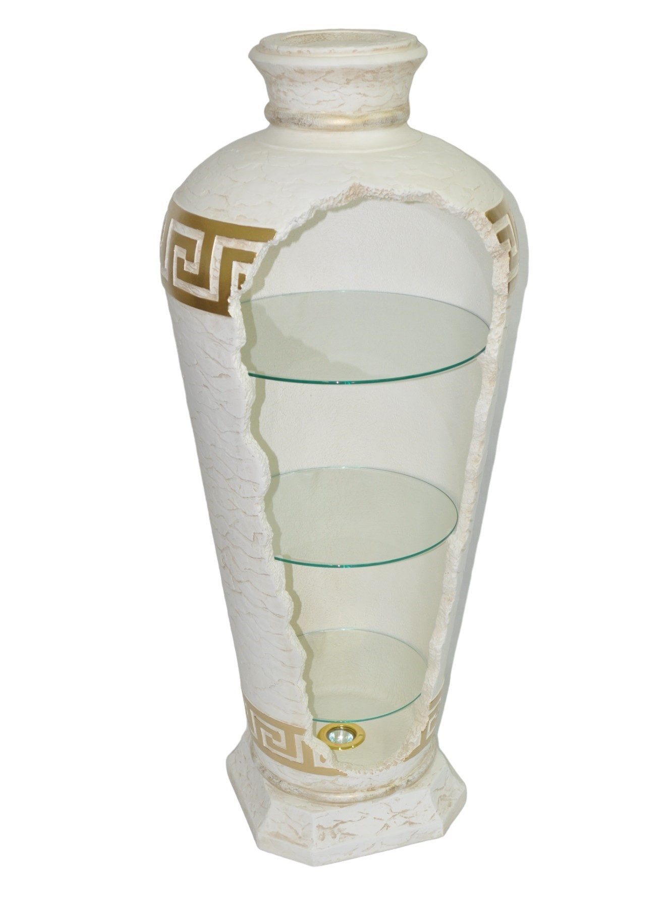 Schatzkiste1 Standvitrine Bar Vitrine Amphore Vase günstig online kaufen