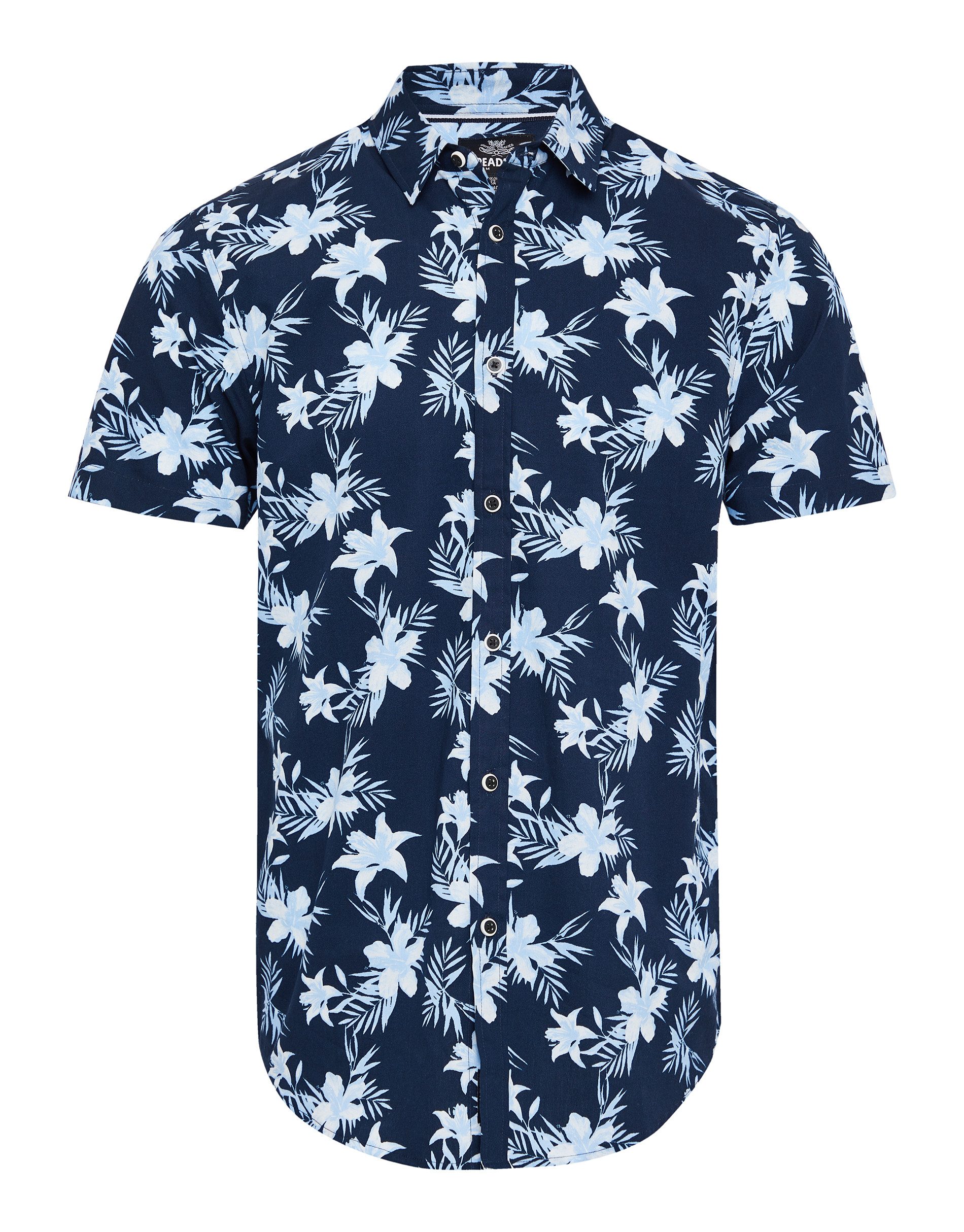 Threadbare Kurzarmhemd Roselle (1-tlg) mit Blumen-Mustern