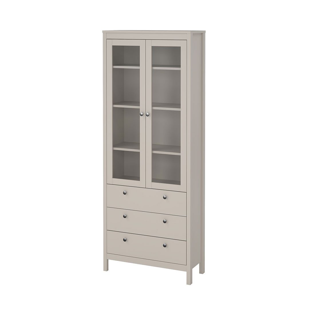 ebuy24 Vitrine Madrid Vitrinenschrank 2 Türen günstig online kaufen