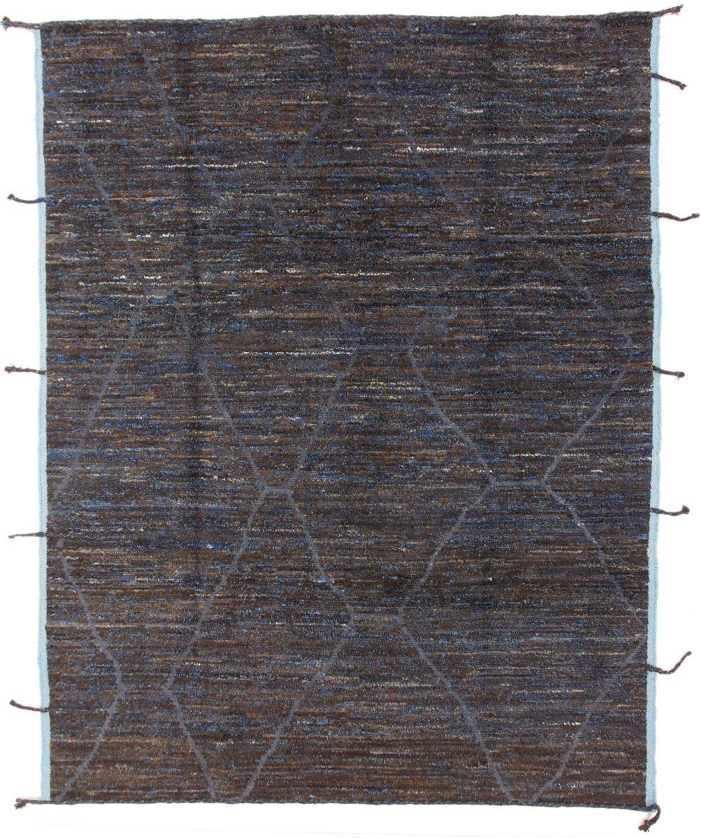Orientteppich Berber Maroccan Design 245x309 Handgeknüpfter Moderner Orientteppich, Nain Trading, rechteckig, Höhe: 25 mm