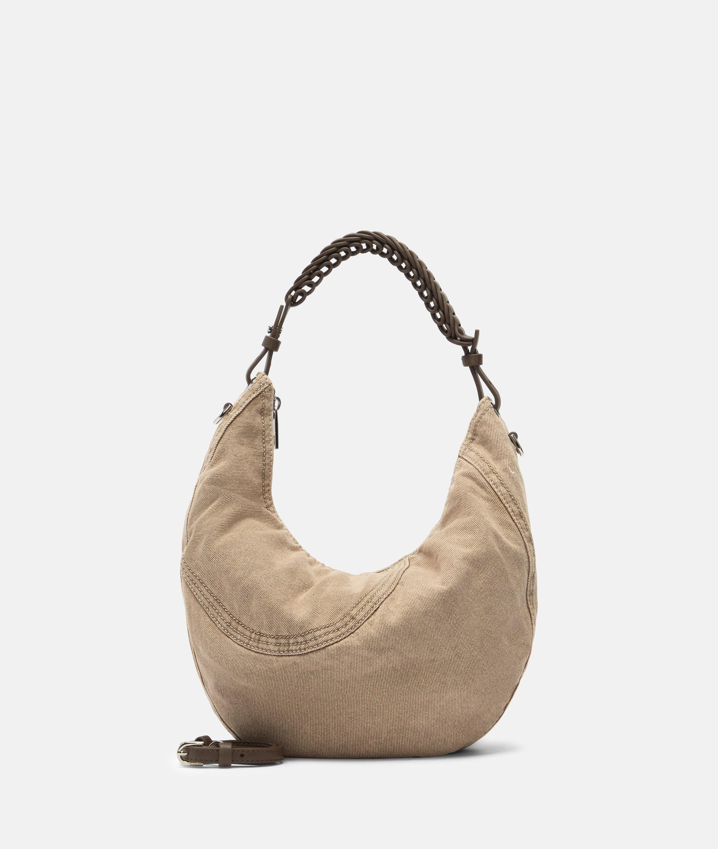 Liebeskind Berlin Schultertasche Hobo, Handliche Hobo-Bag aus Denim günstig online kaufen