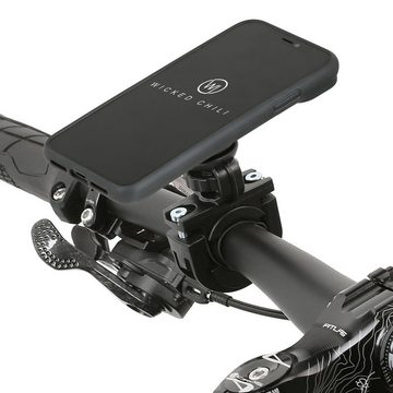 Wicked Chili QuickMOUNT Fahrrad Motorrad Halterung für iPhone 11 Handy-Halterung, (1er Set)