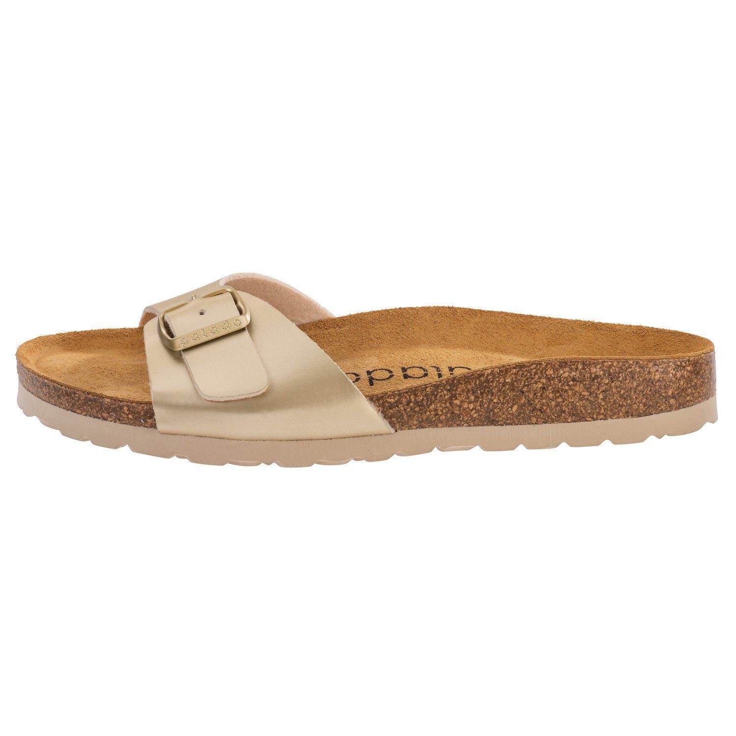 Palado Malta Lack Creme Gold PF Arizona (16701081) Pantolette