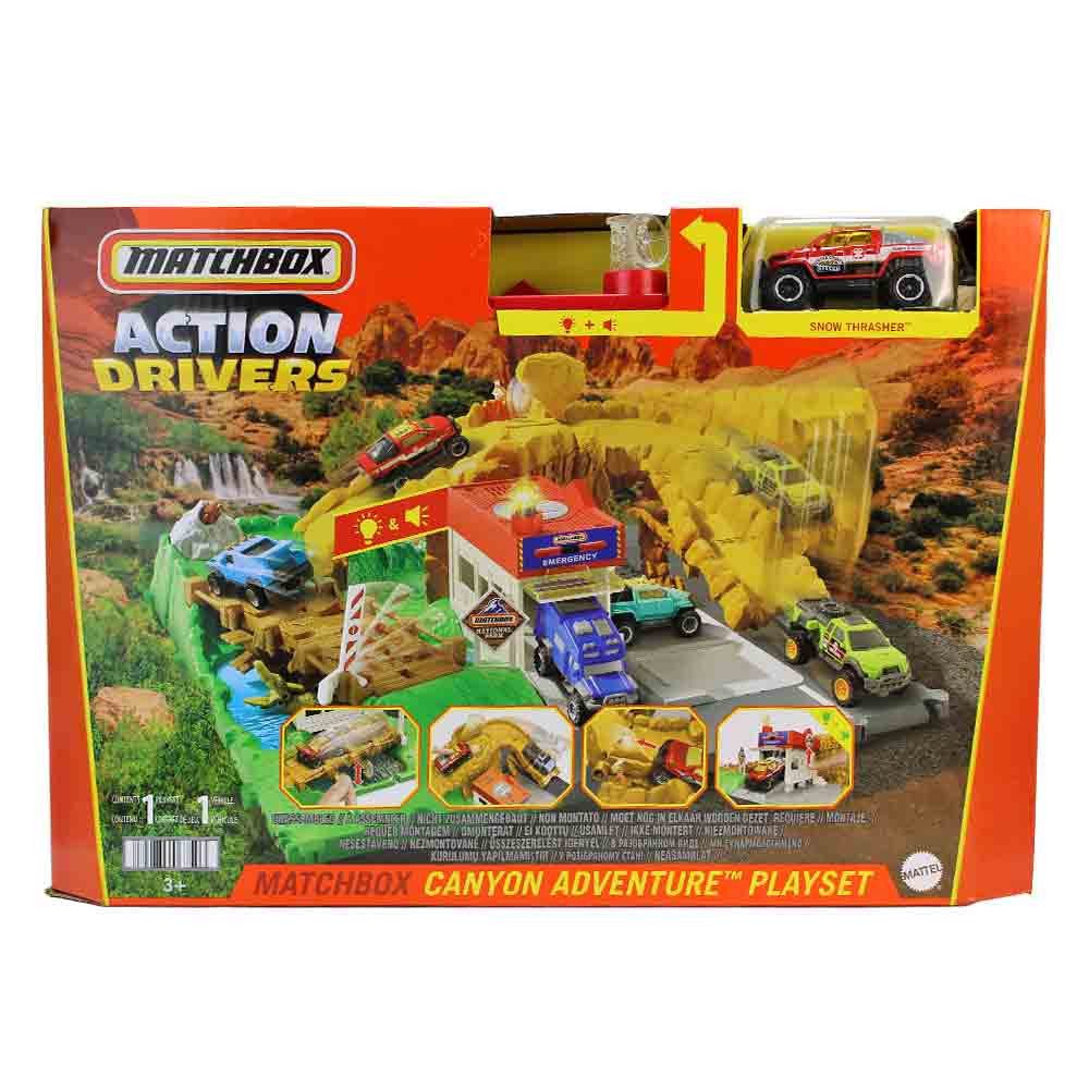 Mattel GmbH Spielfahrzeug-Erweiterung Matchbox Action Drivers Canyon Spielset - 1:64