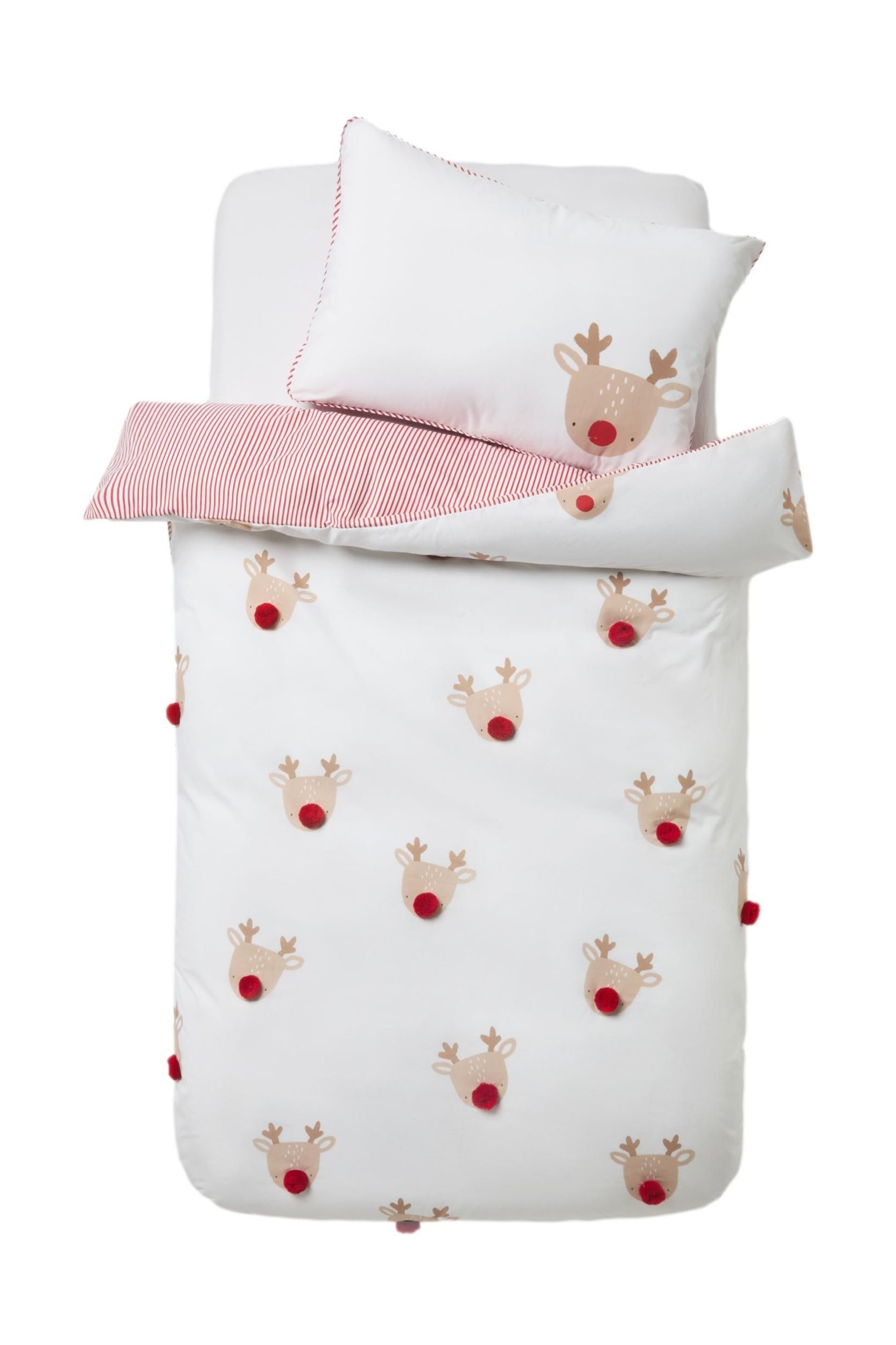 Next Bett-Set Bettbezug und Kissenbezug mit Weihnachtsmotiv, Bezug: Polyest günstig online kaufen