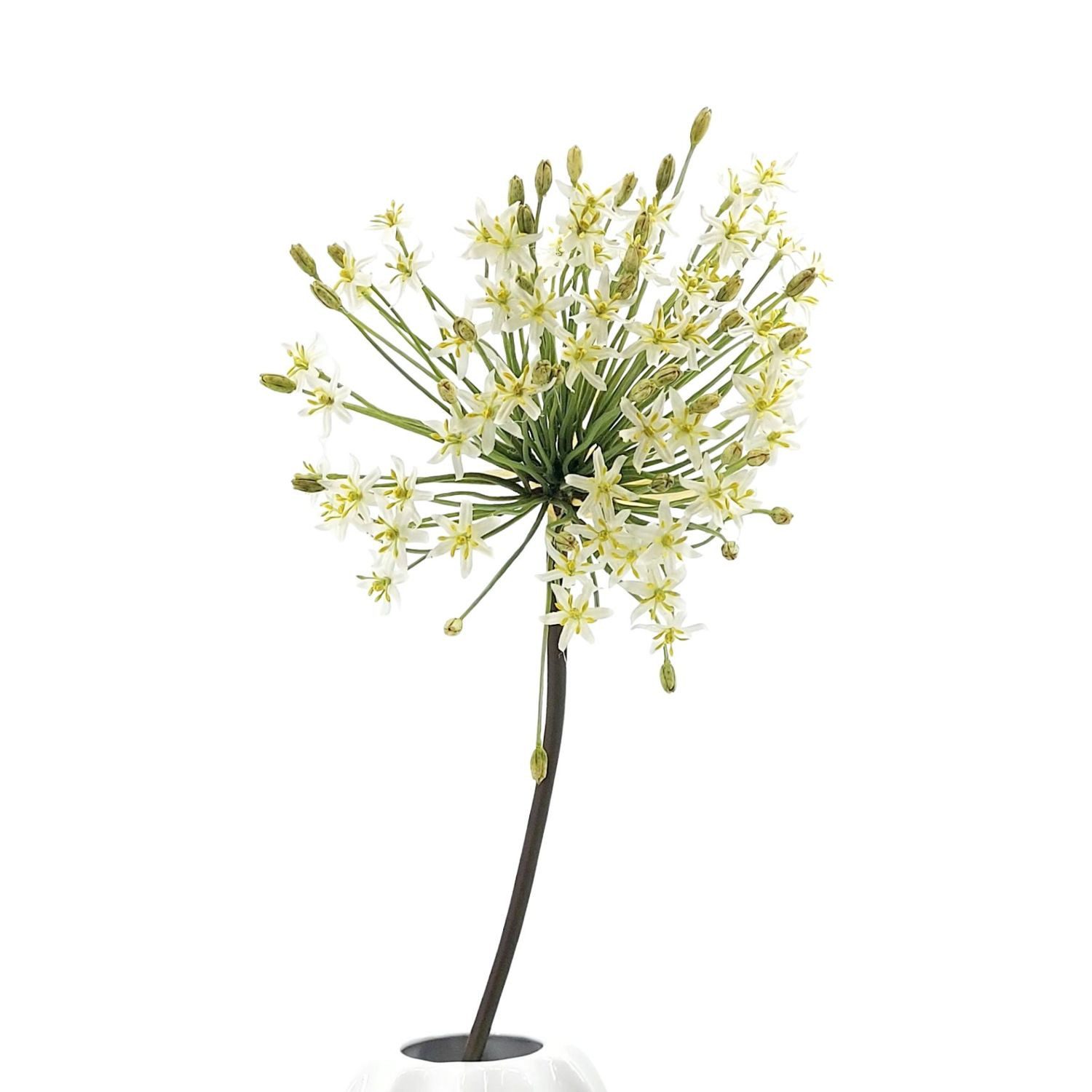 Kunstblume Kunstblume Allium, Emerald, Höhe 90 cm, Farbe: Weiß