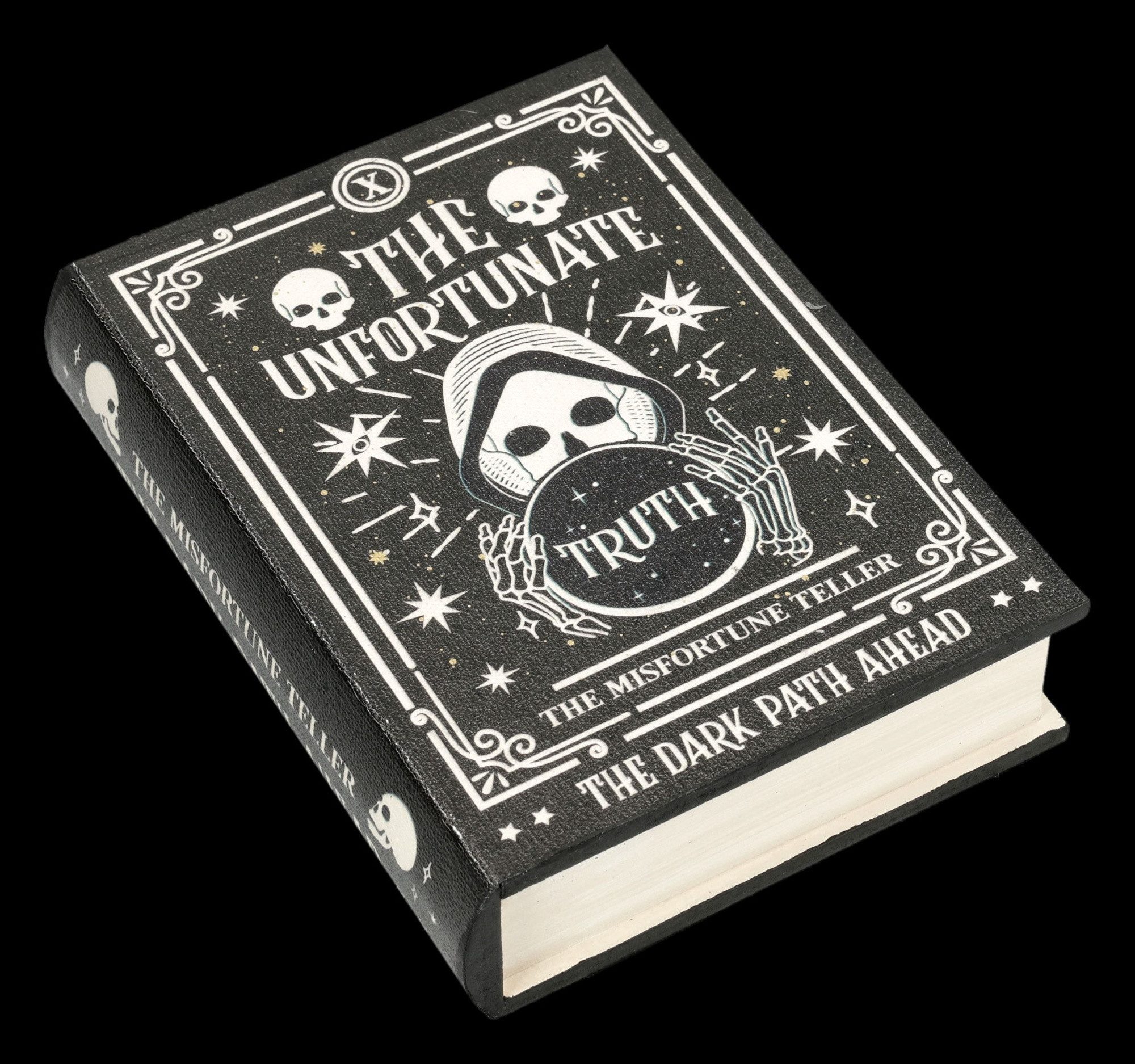 Figuren Shop GmbH Dekoobjekt Buchbox Gothic – Horror Versteck Aufbewahrung Fantasy 21 cm Dekobox