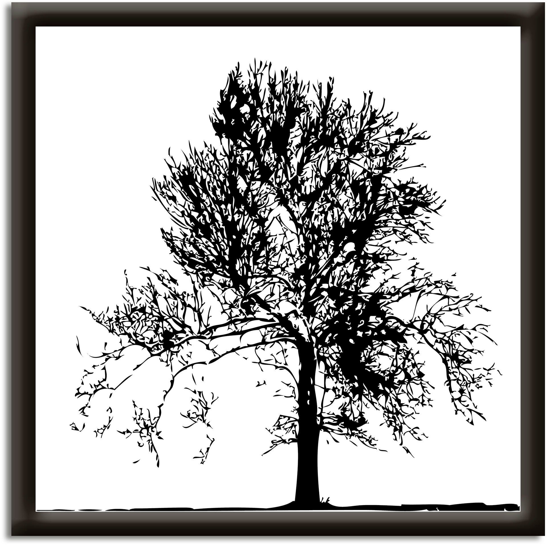 Mit luxuriösem Flair Artland Wandbild Baum, Bäume (1 St)