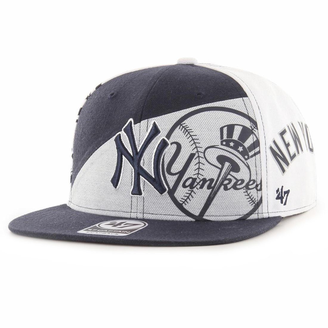 Yankees Snapback PATCHWORK New Brand '47 York Cap