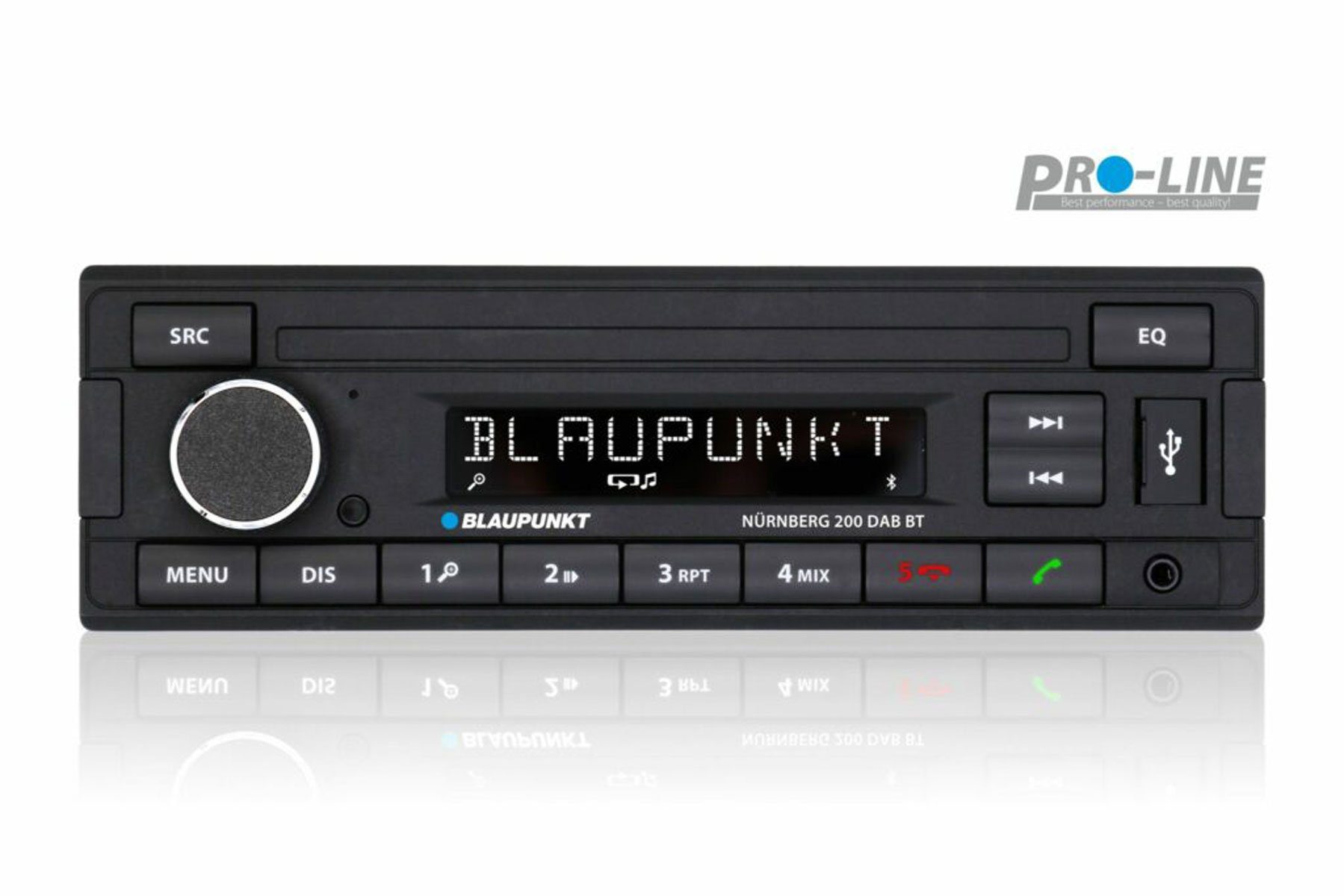 Blaupunkt Nürnberg 200 DAB BT Bluetooth 1-DIN Radio DAB Autoradio