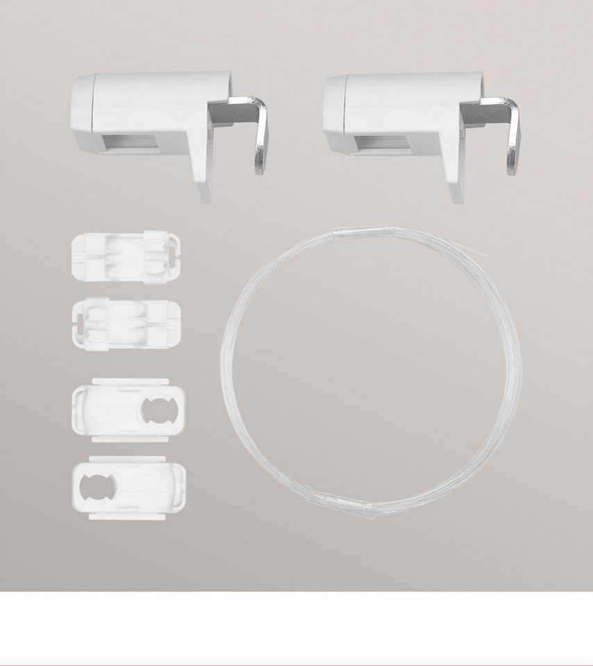 LYSEL® Sichtschutzbefestigung Pendelsicherung Klemmen, (1-tlg), HxB 30x20mm