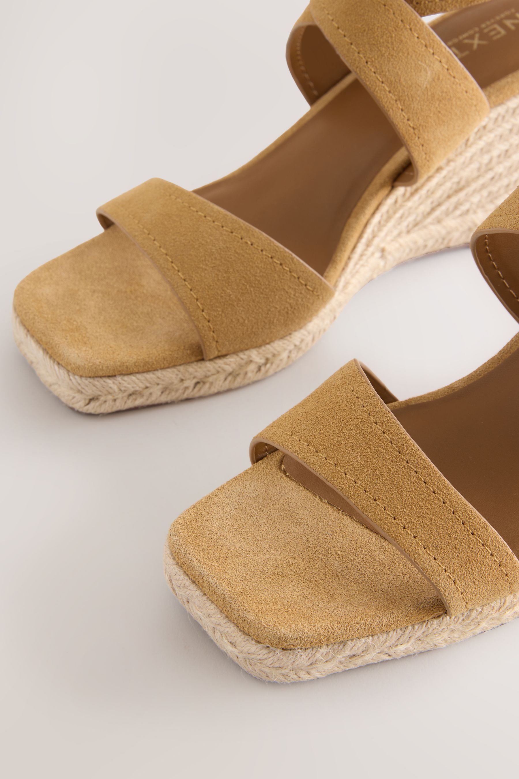 Next Forever Comfort® Leder-Wedges mit X-Riemen Keilsandalette (1-tlg)