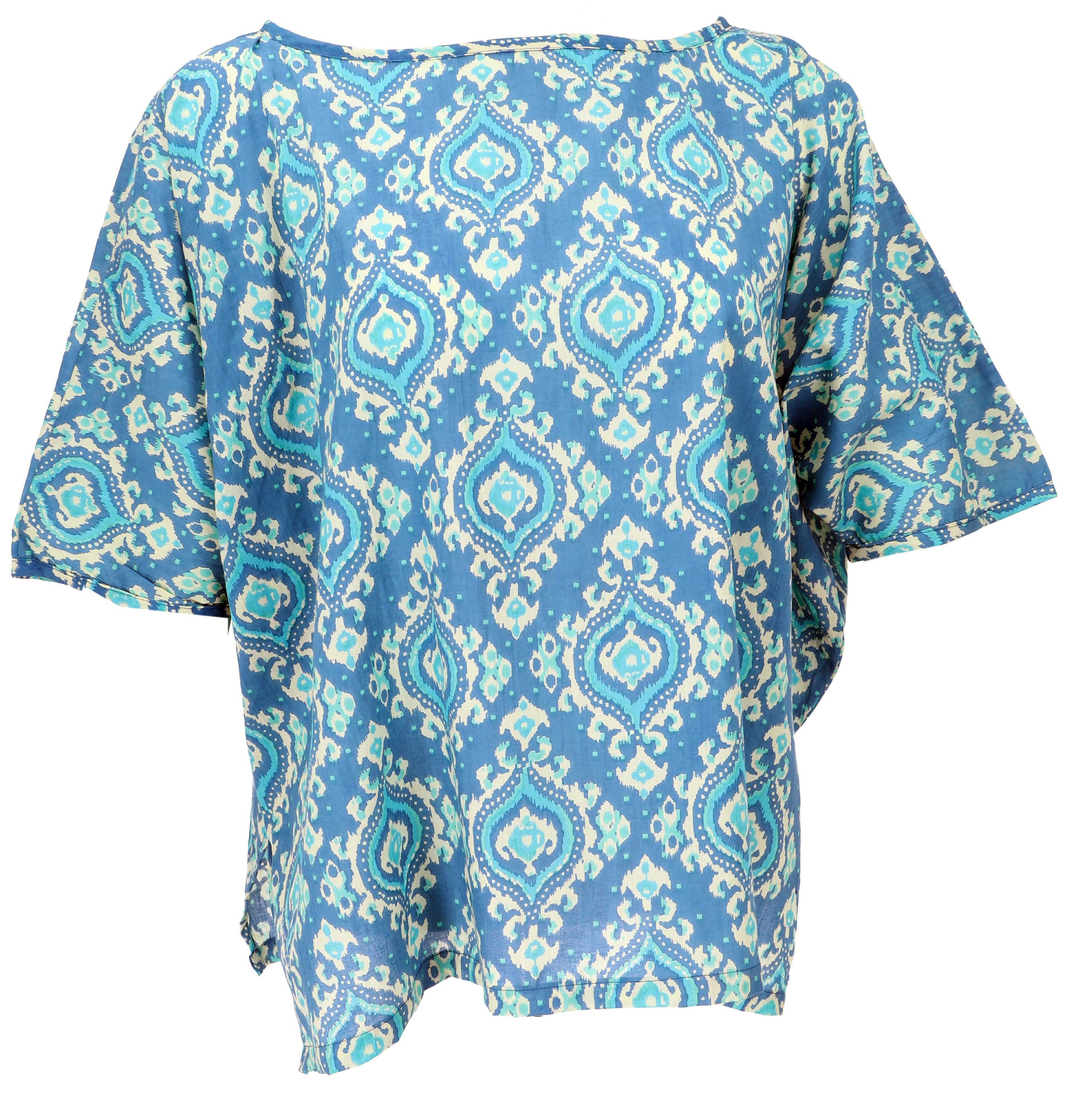 Guru-Shop Longbluse Weites Boho Blusentop mit günstig online kaufen