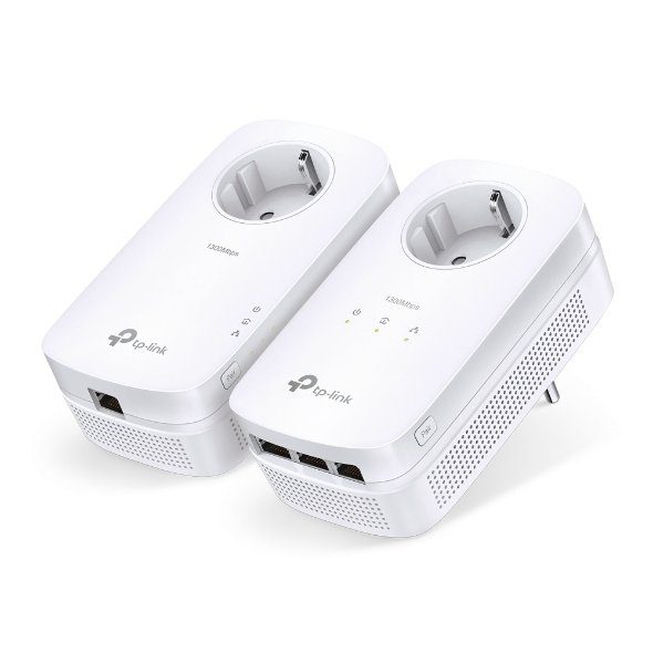 TL-PA8033P KIT AV1300 Powerline 2er KIT (3x LAN) WLAN-Repeater