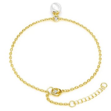 Ella Eisvogel Armband Perlen-Armband 18K vergoldet, vergoldet