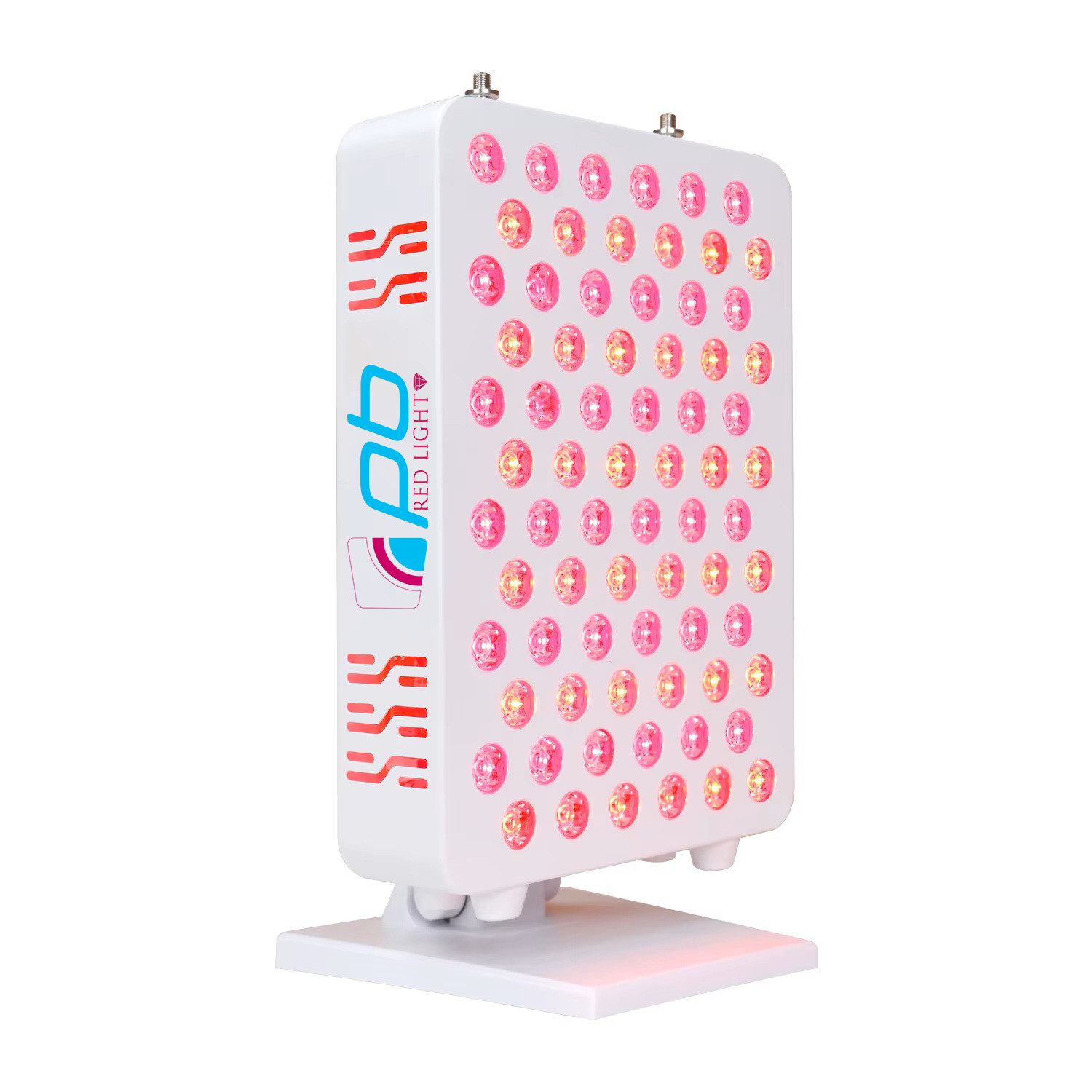 pb Red Light Rotlicht-Panel 1, Touchscreen, Fernbedienung, App, EMF-frei: 0,0 µT, 3 Jahre Garantie, 9 Wellenlängen (R+NIR+ Spectrum) 480, 590, 630, 660, 670, 810, 830, 850, 1060 nm, 5-tlg., Schutzbrille, Fernbedienung, Batterie, Aufhängeset, auch für Haustiere, Schmerzlinderung, Entzündungsreduktion, Muskelverspannung, Schlaf