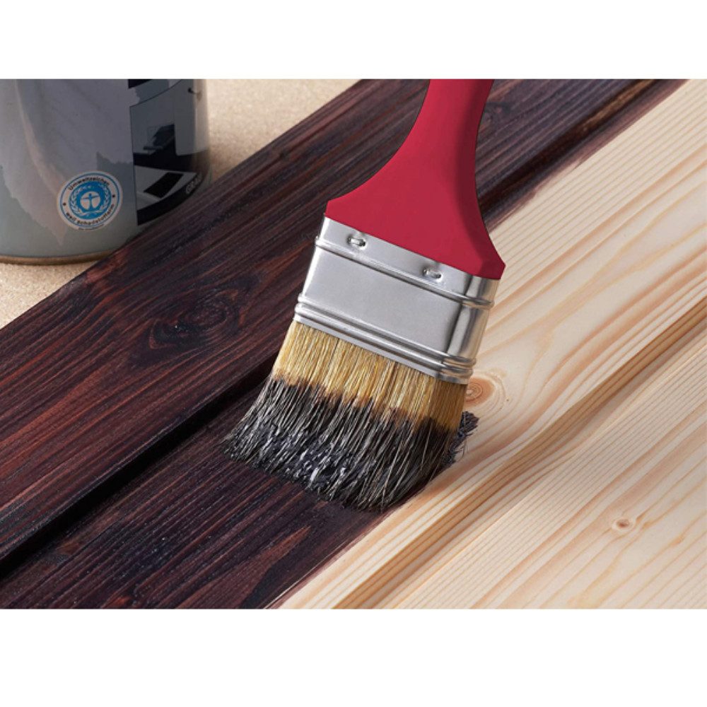 Connex Lackierpinsel Pinsel Set 3-teilig - Für wasserbasierte & lösemittelhaltig...