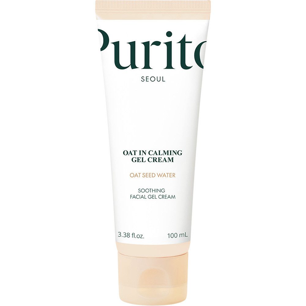 Purito Feuchtigkeitscreme Purito Oat In Calming Gel Cream, ultra-beruhigende Gelcreme mit 77% Avena Sativa (Hafer) Seed Water