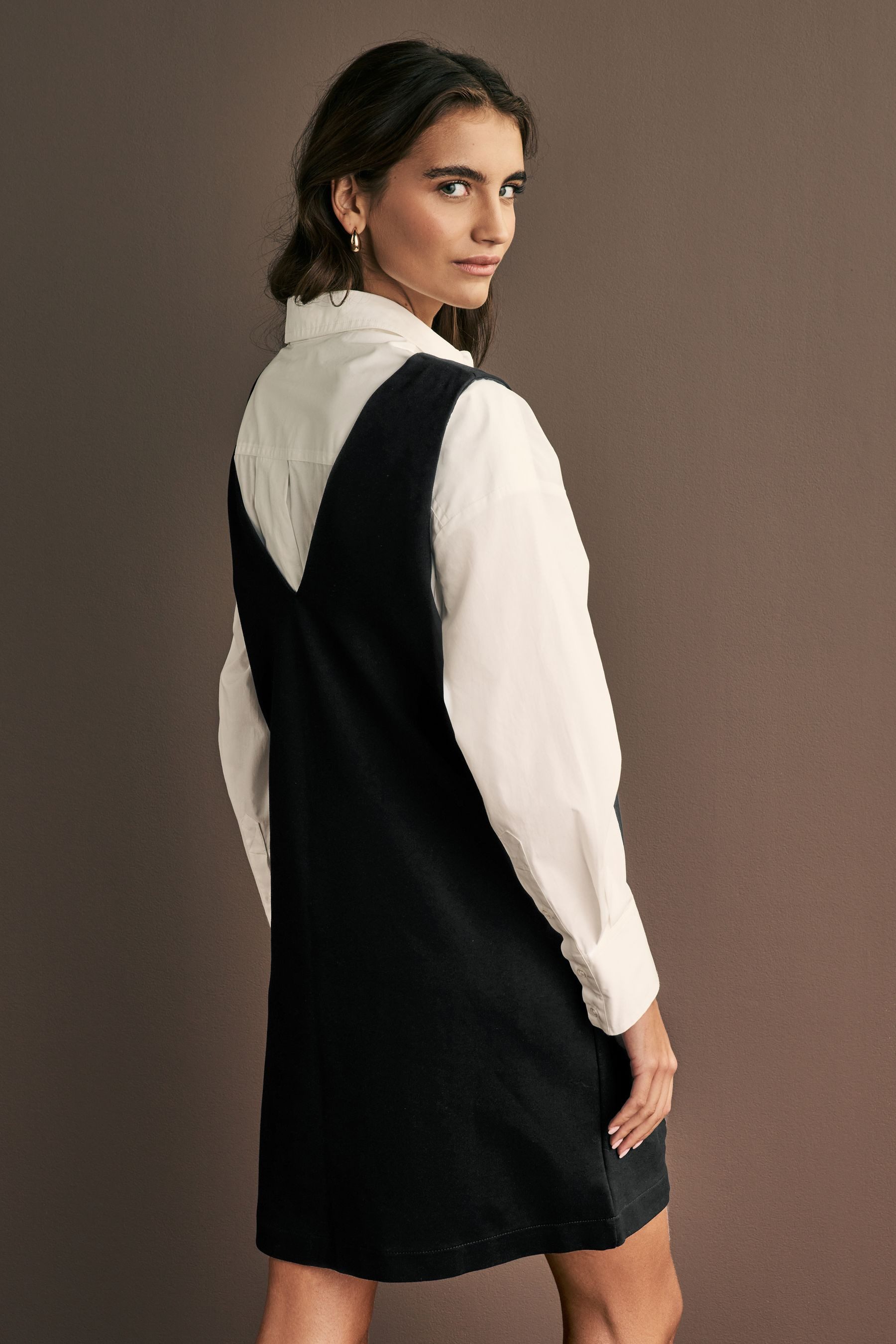 Next Minikleid Träger-Minikleid aus Ponto mit günstig online kaufen