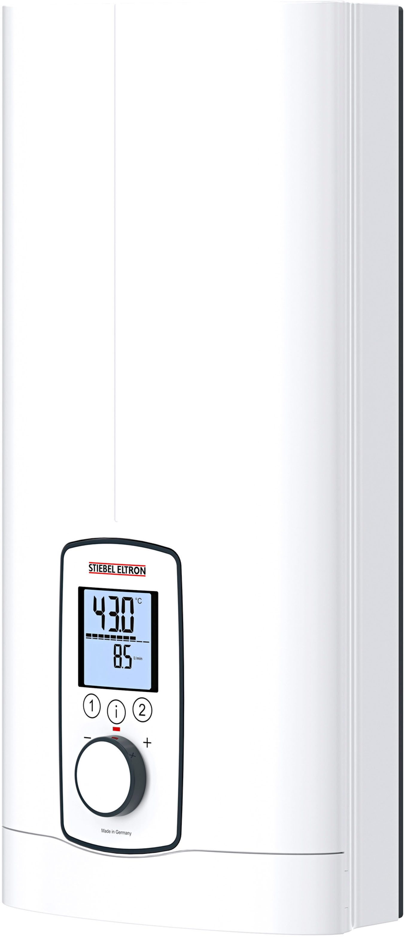 STIEBEL ELTRON Komfort-Durchlauferhitzer DHE, elektronisch, min. 35 °C, 4i Technologie für immer konstante Warmwassertemperatur, 27 kW