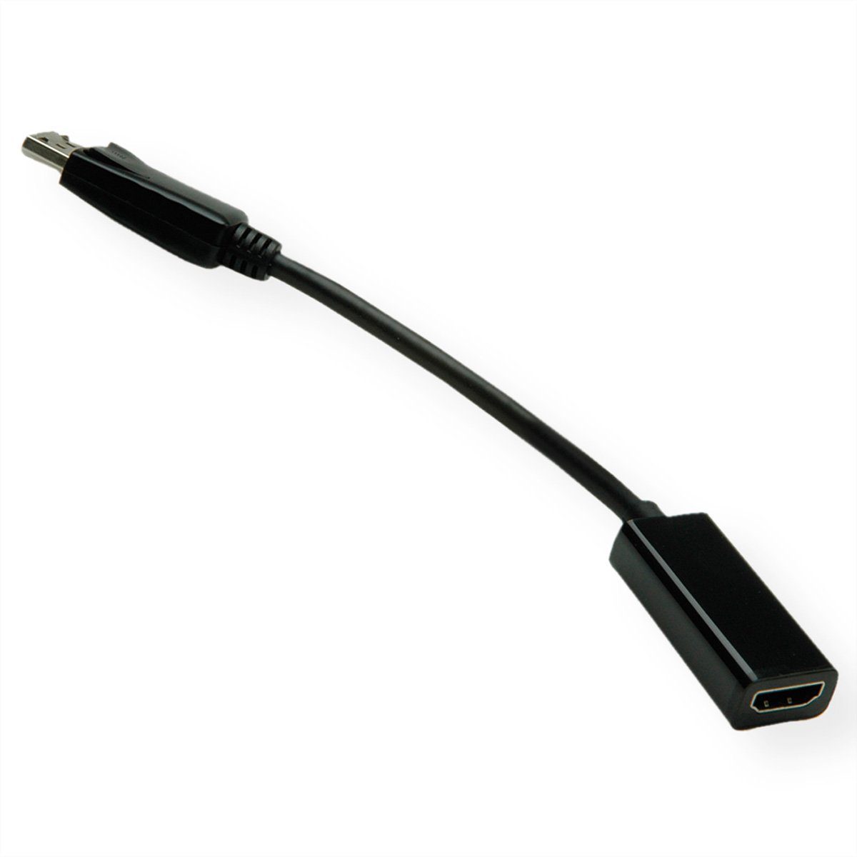 DisplayPort-HDMI Adapter, v1.2, DP Stecker-HDMI Buchse Audio- & Video-Adapter