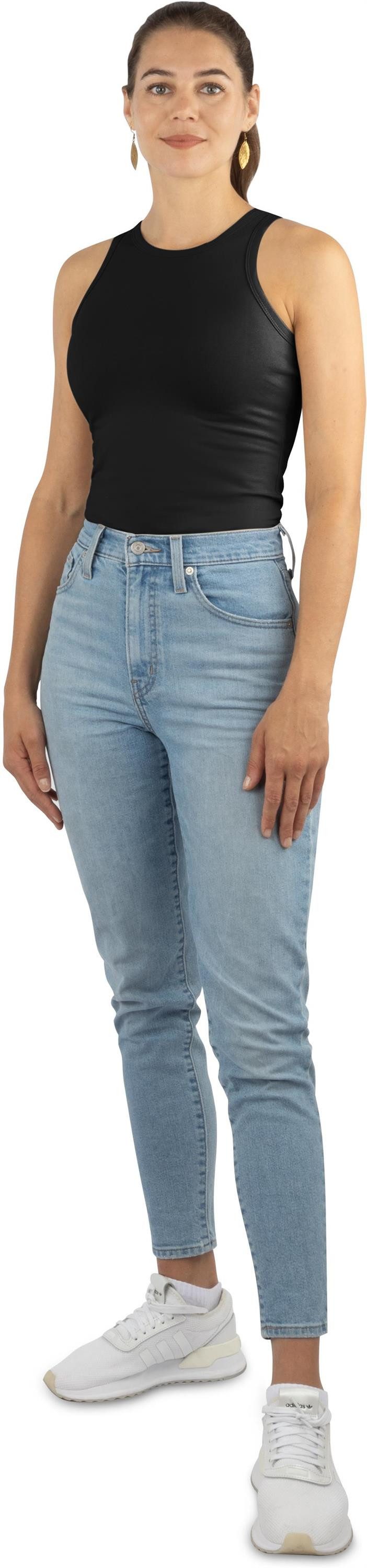 Janice Tanktop 4 x Damen Top hochgeschlossen Nauta Trägertop aus Baumwolle – Bild 5 von 5