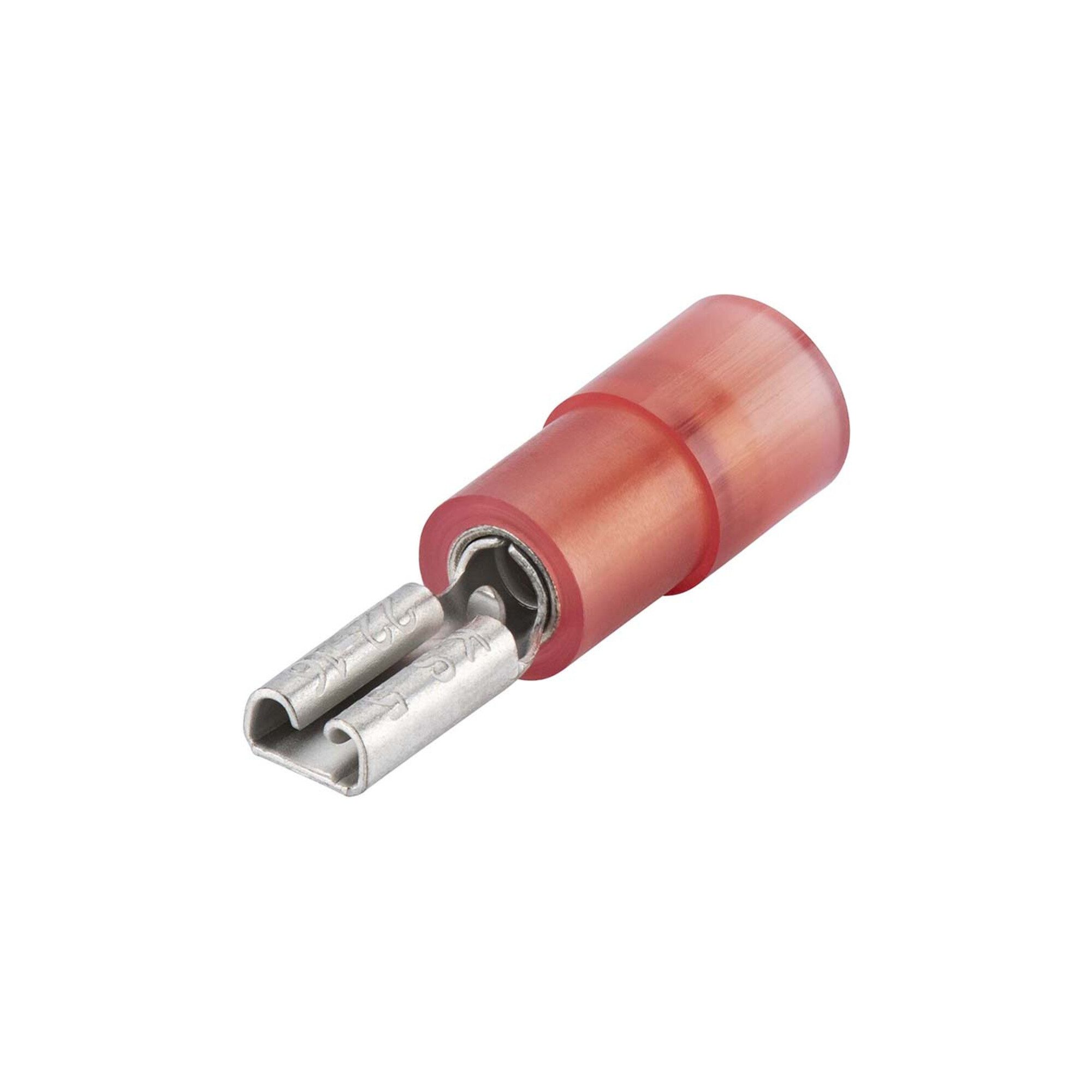 Knipex Koax-Kabelverbinder KNIPEX 97 99 010 Flachsteckhülsen isoliert je 100 Stück 100 Stk