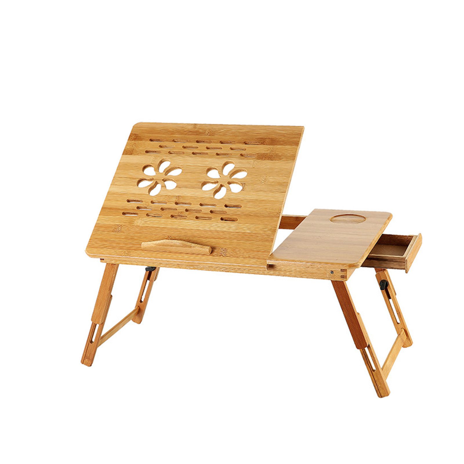 JEOBEST Laptoptisch Betttablett Bambus mit Lüftungslöchern, für Bett, Sofa, günstig online kaufen