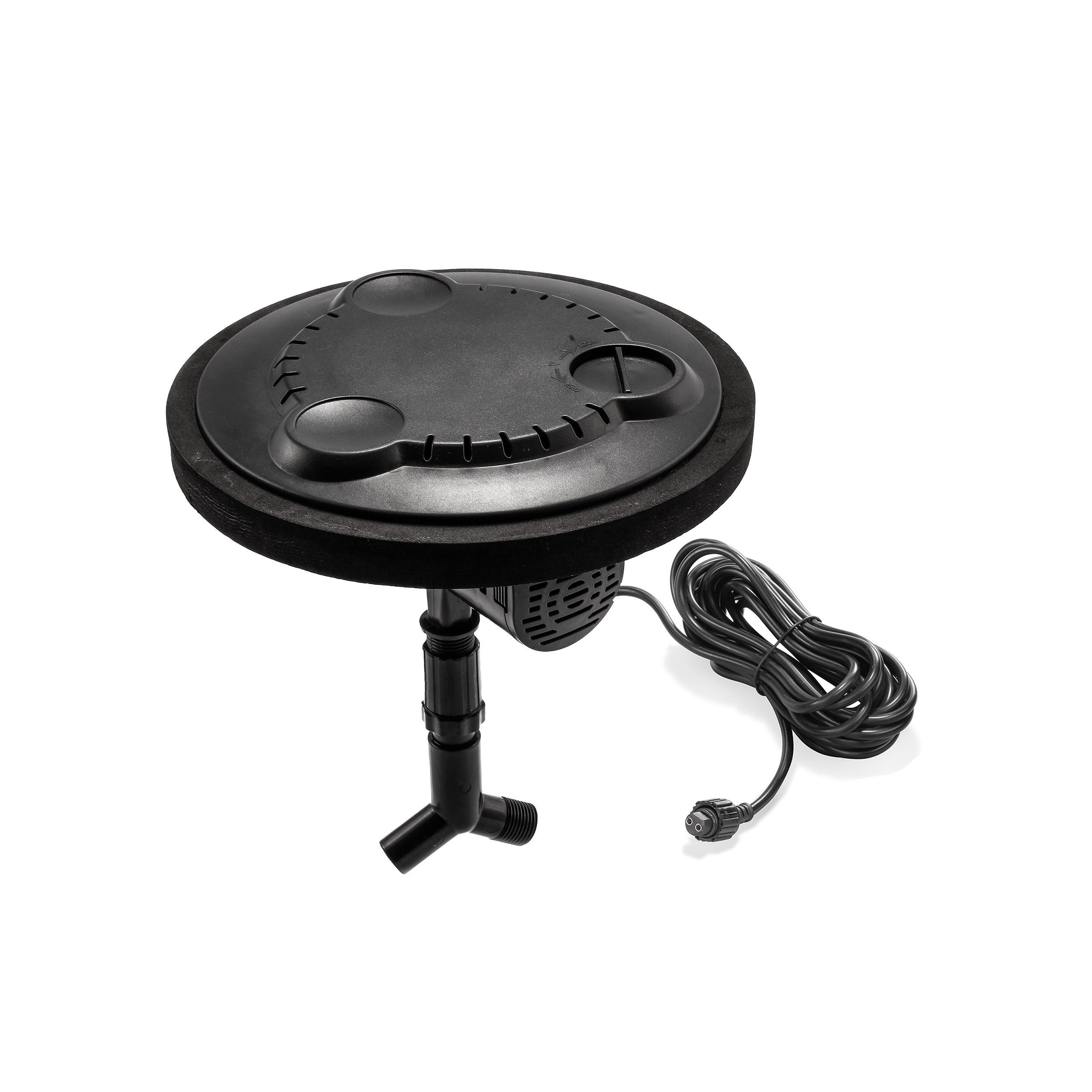 esotec Teichbelüfter Power Float 400 Solarpumpe Einzelpumpe 18VDC 400l/h Ersatzpumpe 101854, (Komplettset)