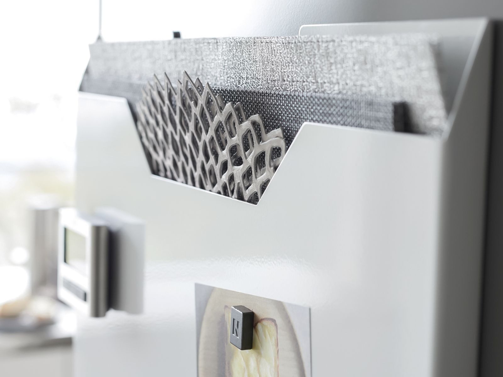 Yamazaki Platzset "Tower" Tischsetaufbewahrung 50x36cm, Tischset-Aufbewahrung, magnetisch, für Sets und Platzdecken bis 50cm