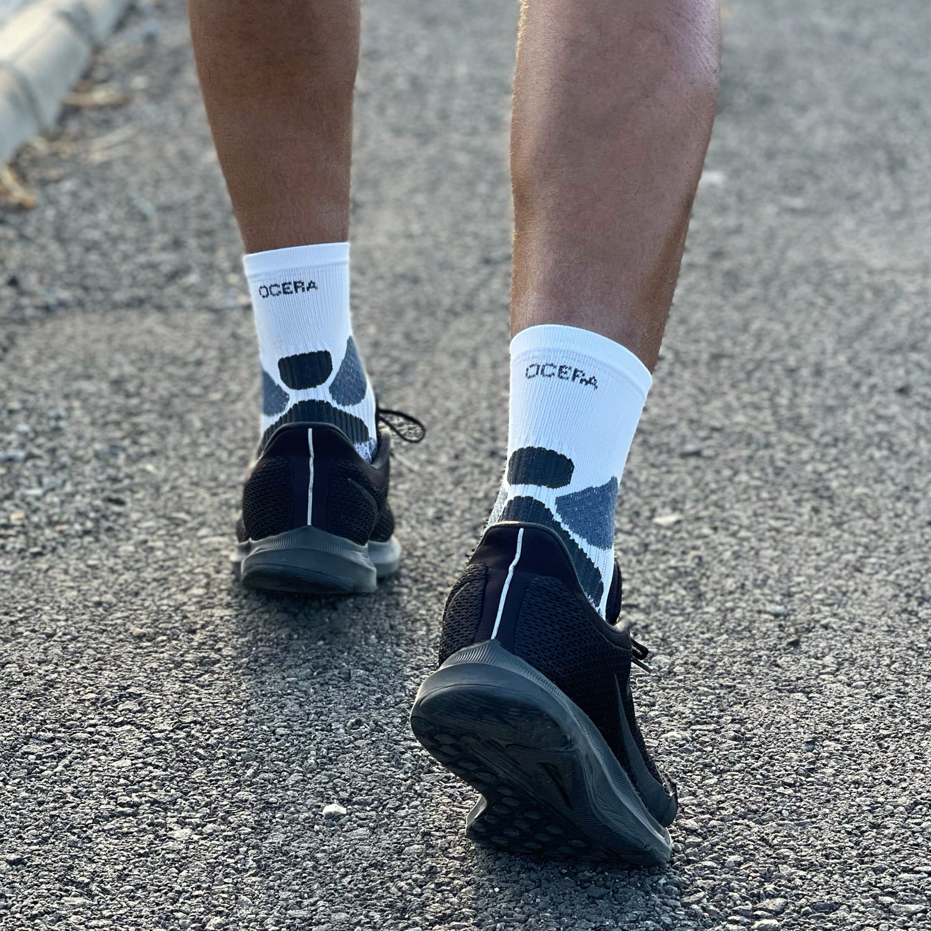 OCERA Laufsocken RUN 3 Paar Kurzschaft Laufsocken Unisex, für Fitness und Freizeit