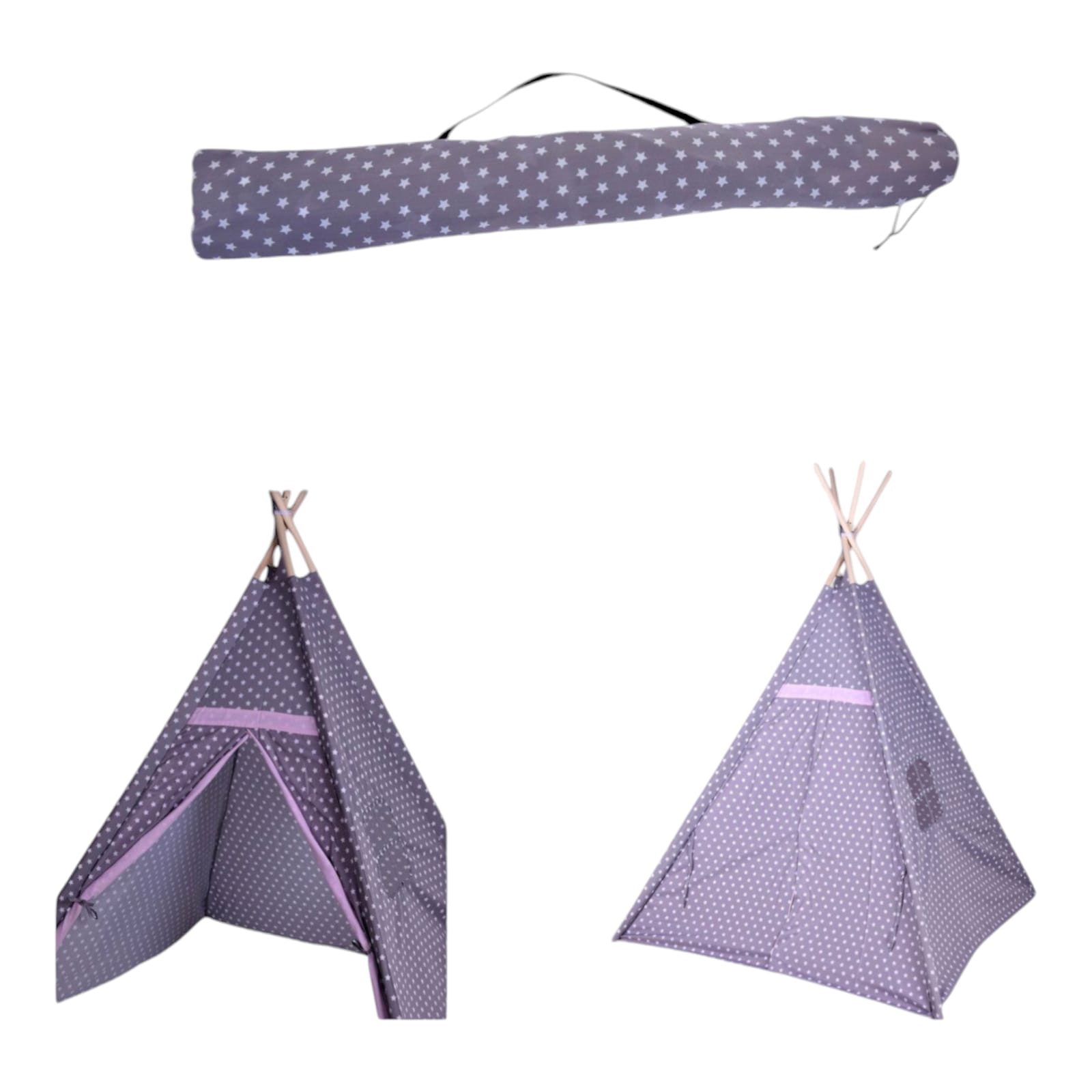 KEINerlei® Tipi-Zelt Tipi Zelt Kinderzelt Spielzelt Babyzelt Spielhaus, Personen: 2