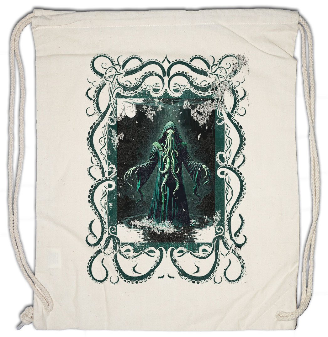 Urban Backwoods Turnbeutel Cthulhu Death Turnbeutel H.P. Lovecraft Arkham Azathoth Horror (1-tlg), Miskatonic Dunwich Monster Call
