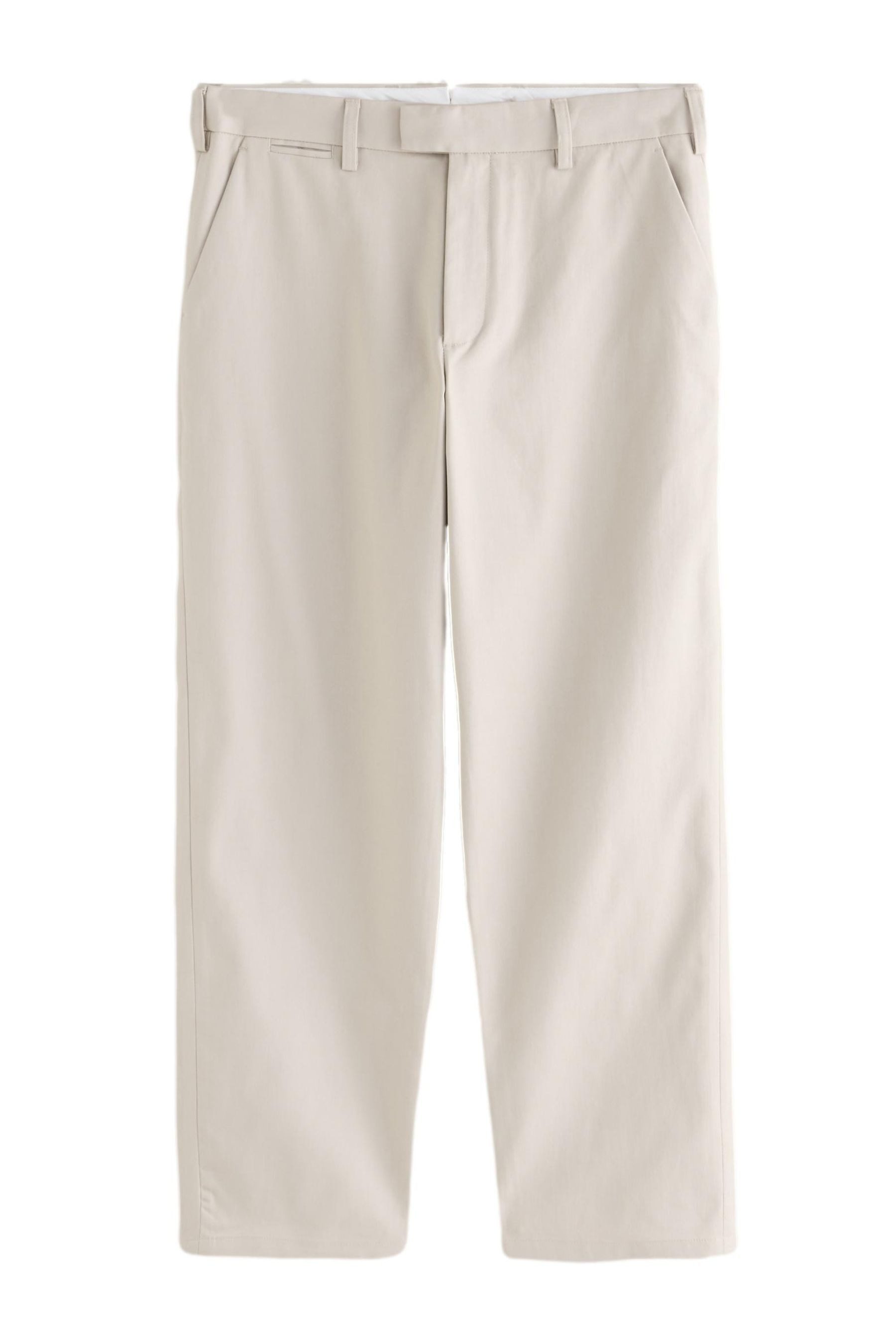 Chinohose Elegante Relaxed Fit Chinohose mit Verstellriegel