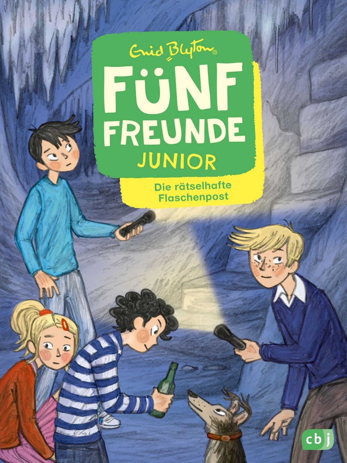Fünf Freunde JUNIOR - Die rätselhafte Flaschenpost / Enid Blyton, Für Leseanfänger ab 7 Jahren