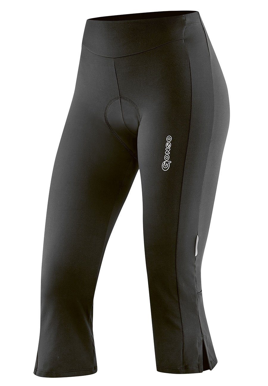 Fahrradhose Gonso Damen JANE 3/4 Radhose 26207 schwarz