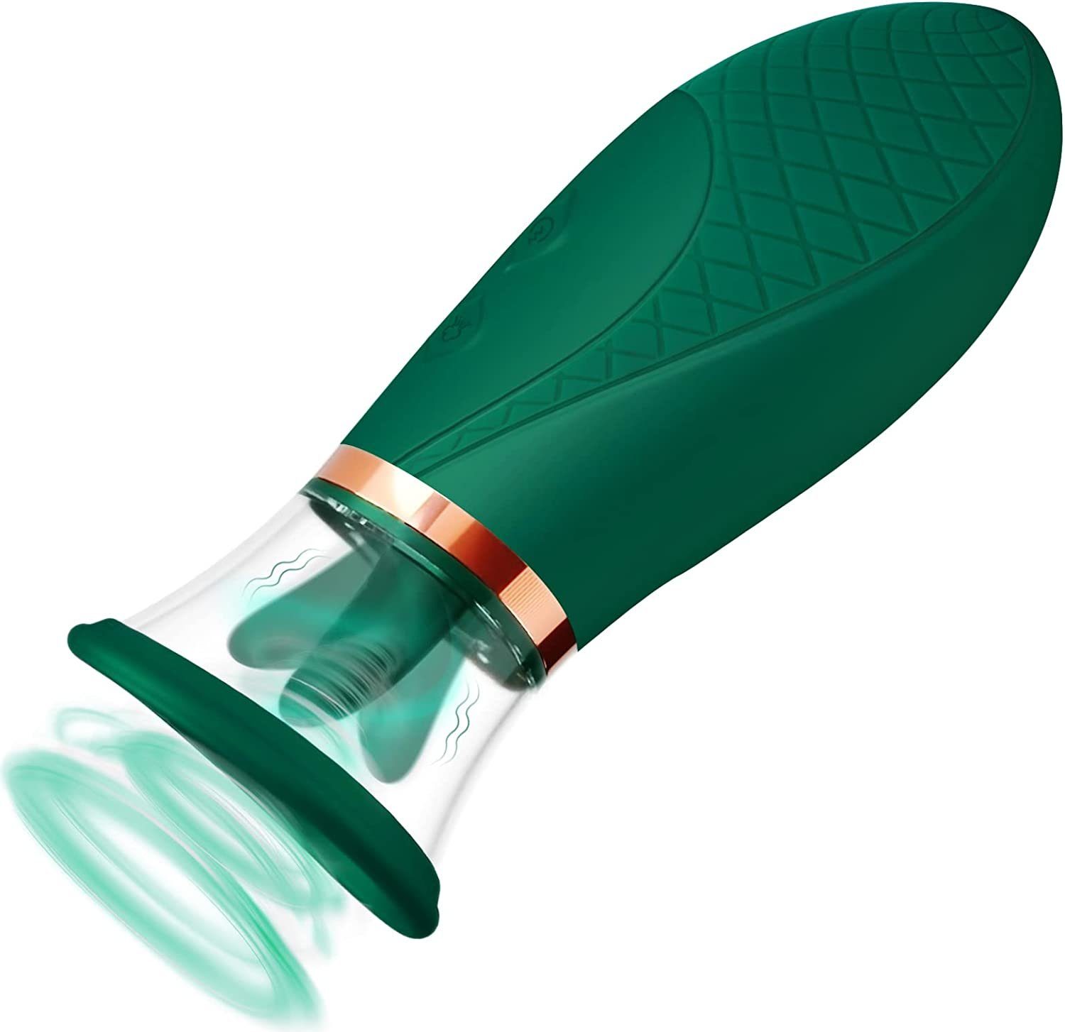 autolock Klitoris-Stimulator Klitoris Sauger Vibrator,Zunge Lecken Nippel Stimulator, Mit 3 Saugenmodis und 9 Zunge Frequenzmodi,Auflege-Vibrator