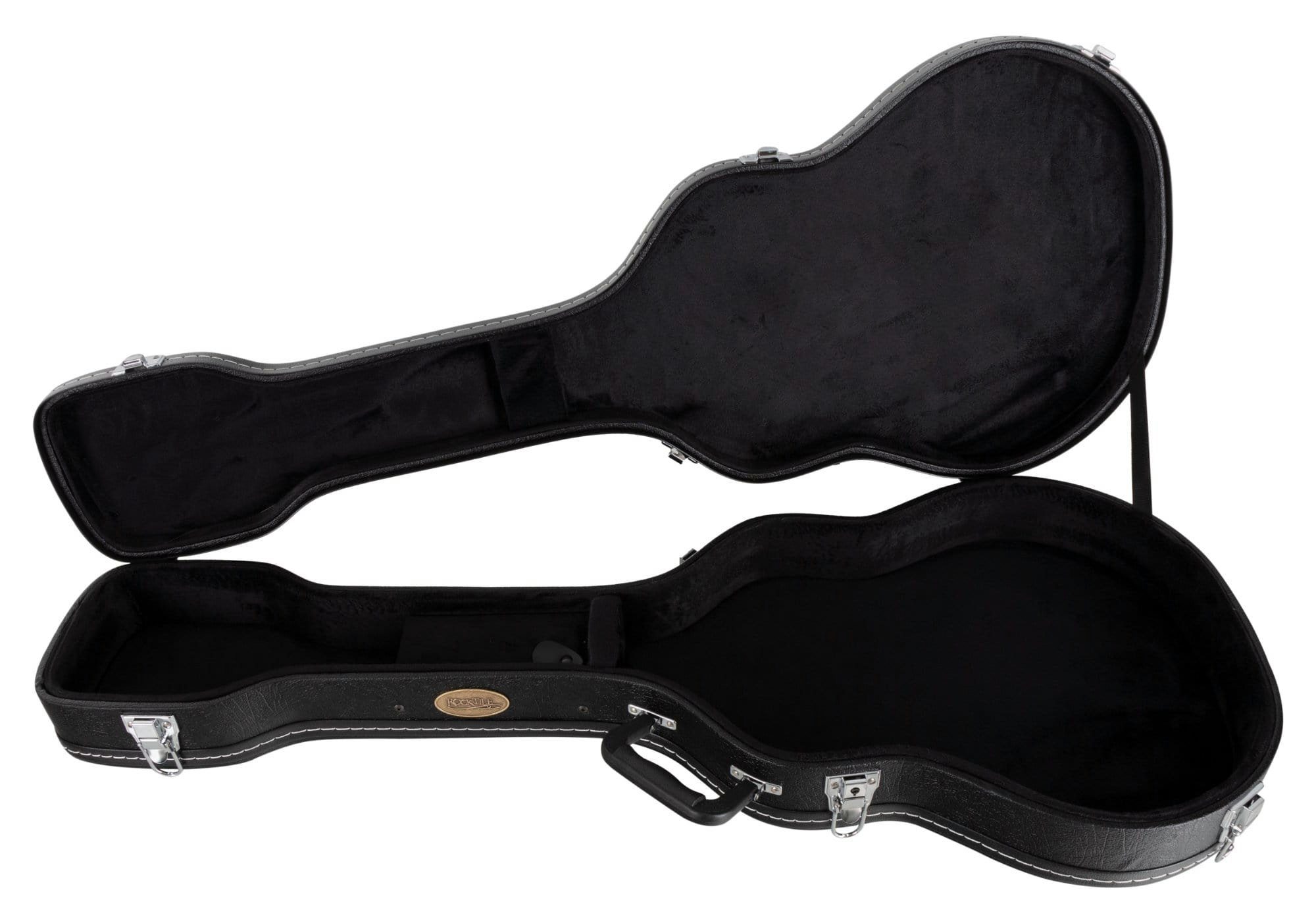 Rocktile EGitarrenKoffer Gitarrenkoffer für Halbakustik Gitarre ESStyle II, gepolsterter