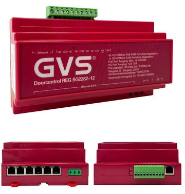 GVS-Deutschland GVS IP Video Türsprechanlage 2-FH/3x 10" Monitor/Komplettset AVS5524A Video-Türsprechanlage