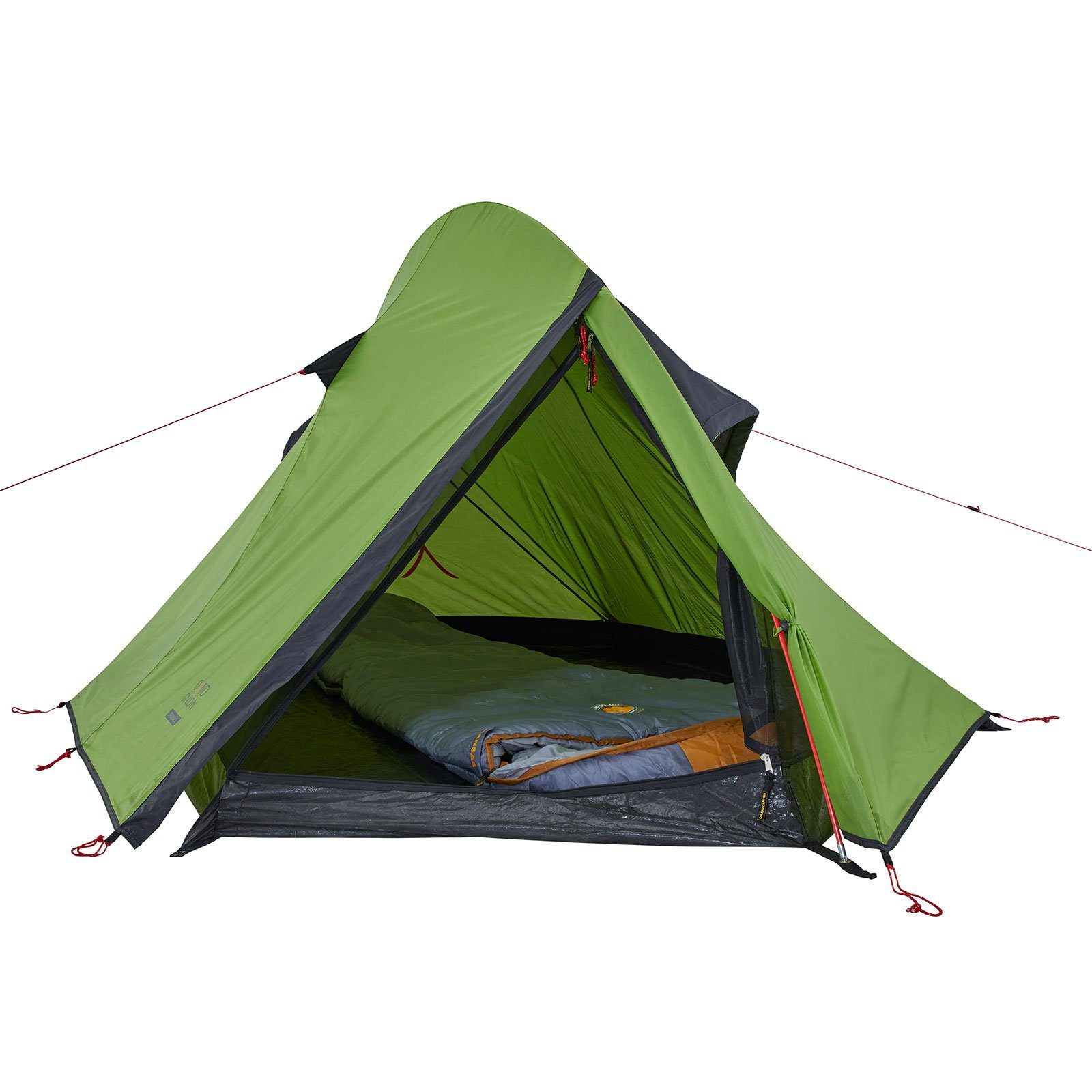Einmann 1-2 Personen CANYON Camping Trekking, Cardova GRAND Einbogen Firstzelt Leicht Zelt