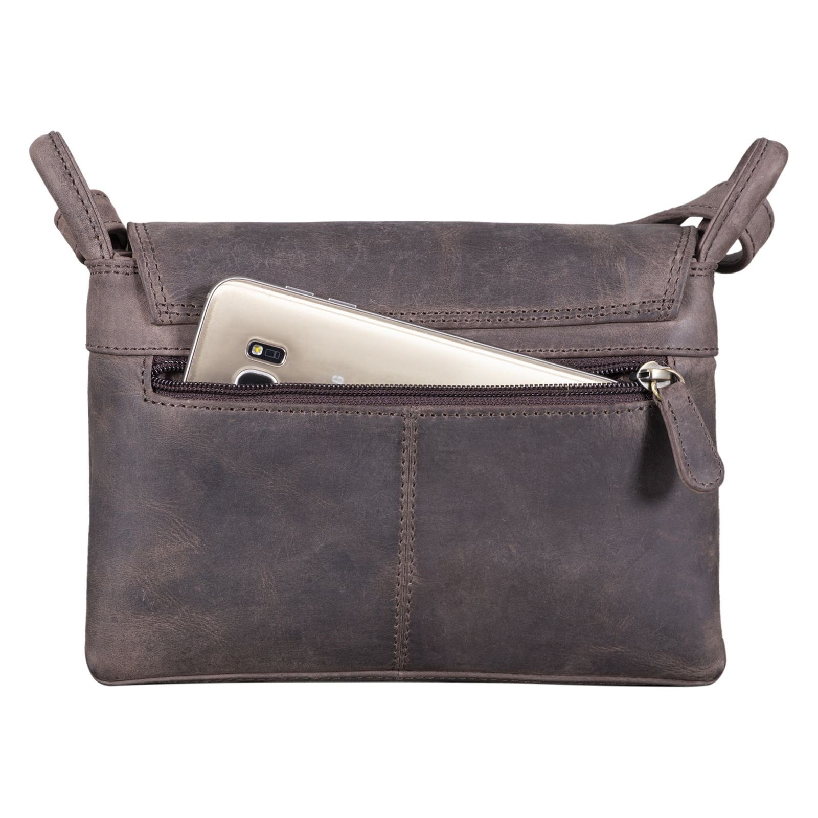 STILORD Handtasche "Alessia" Kleine Lederhandtasche Damen