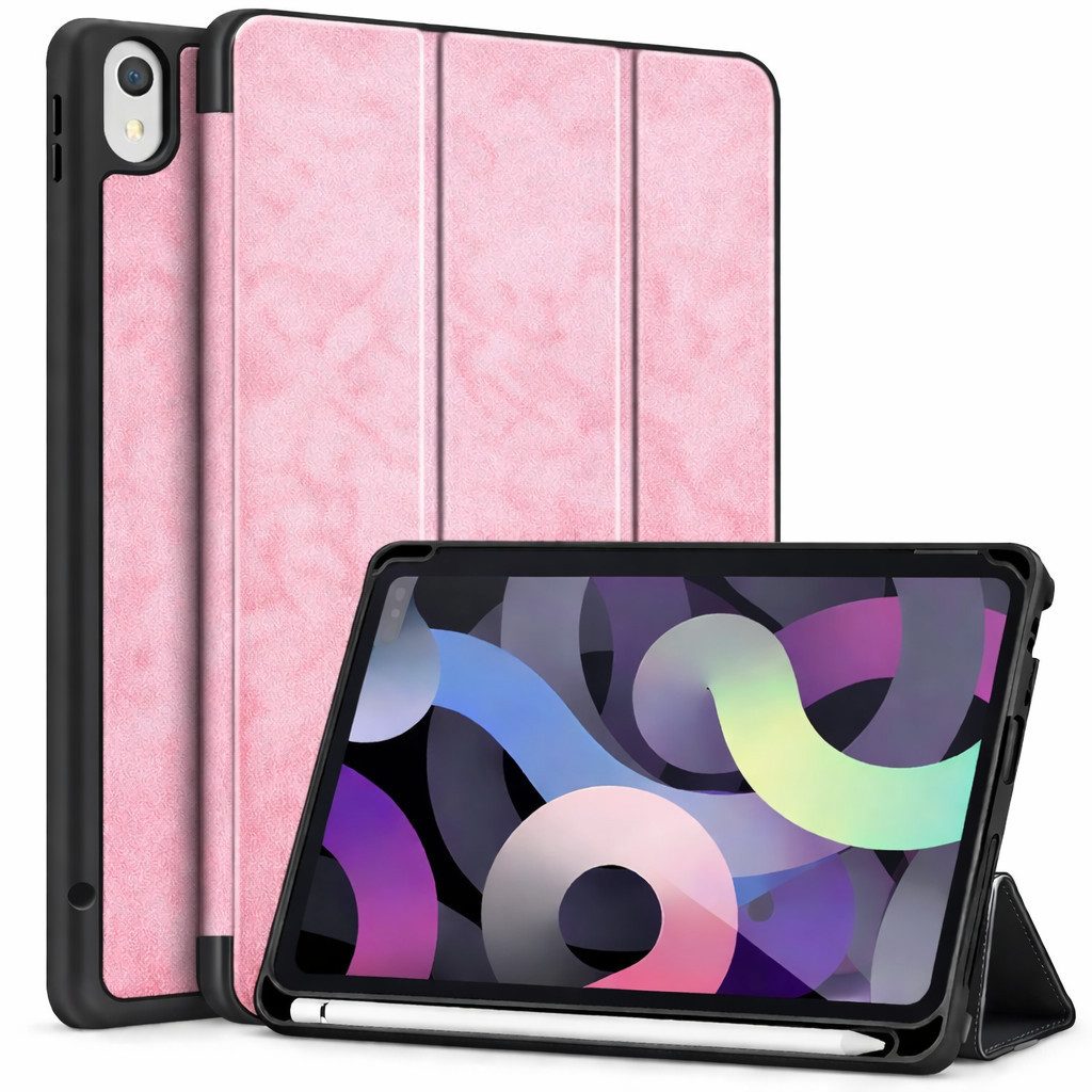 FroShop Tablet-Hülle für Apple iPad 12th 11" (A18) / iPad 11th 11" (A16) / iPad 10 10.9" 11 Zoll & 10.9 Zoll, Generation (2026/2025/2022) Wake Up Sleep mit & ohne Stifthalter