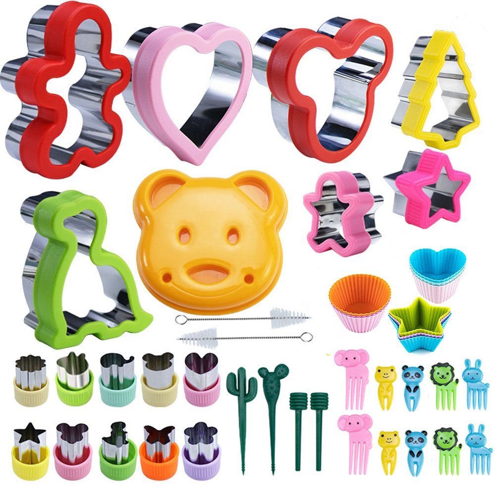 zggzerg Ausstechform 43 Stück Форми для печива Kinder Set, Brot gemüse Ausstecher, (43-St)