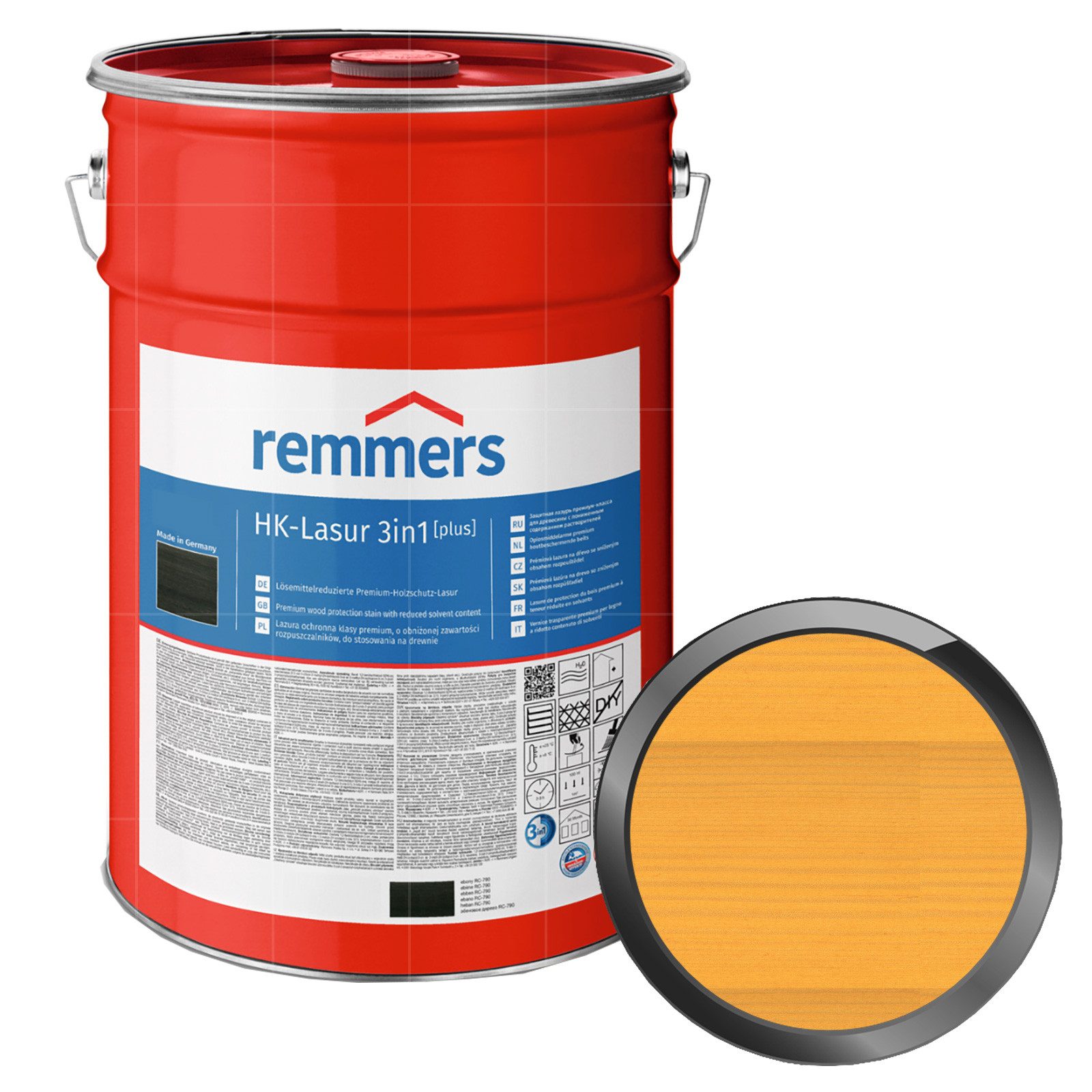 Remmers Lasur HK LASUR 3IN1 PLUS - 10 LTR