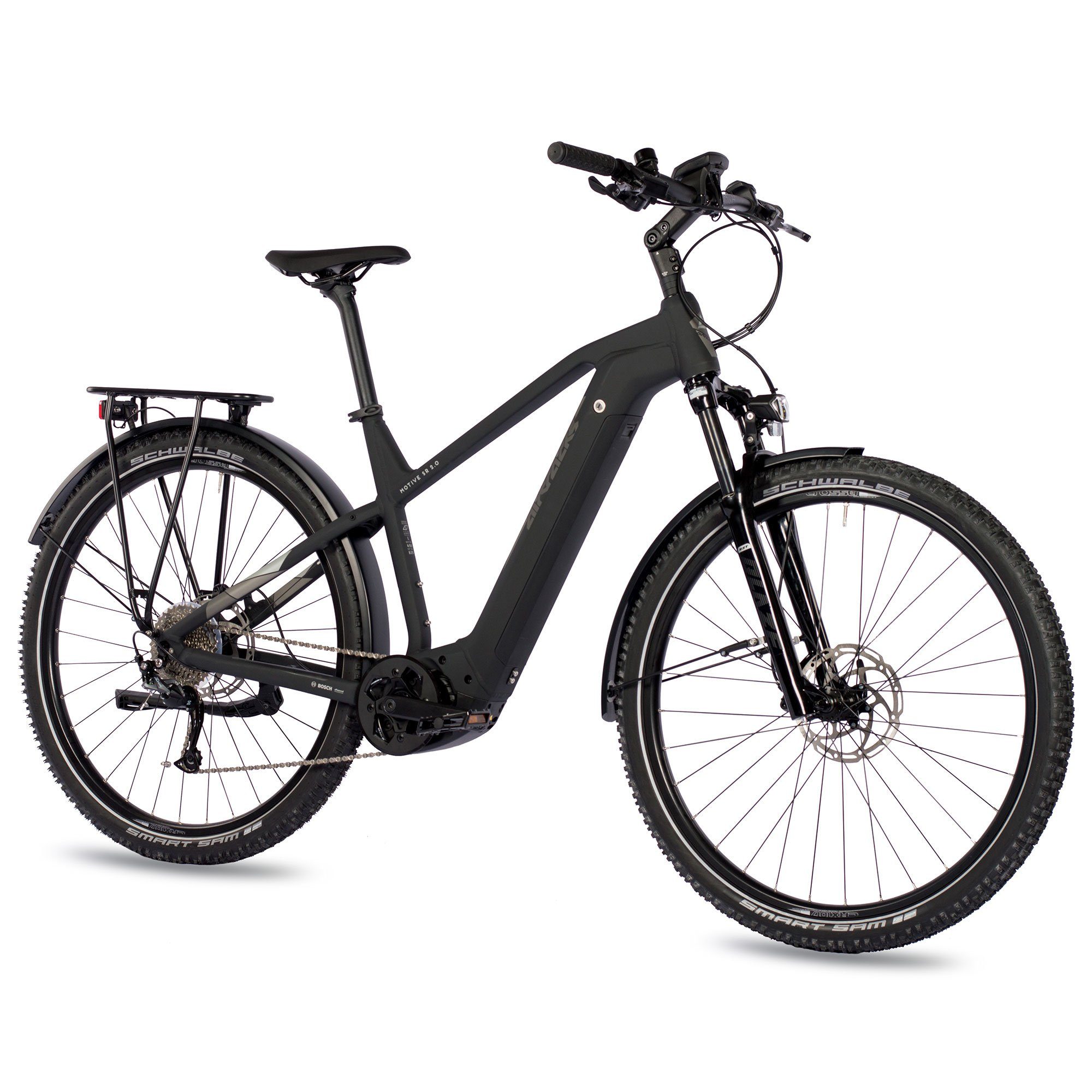 Airtracks E-Bike 29 Zoll Akku, 500,00 Gang, - Mountainbike M-2000 MOTIV E- 2023 Shimano 53cm Mod 49 Herren MTB LINE SR.2.0 SUV 9 E-BIKE 500Wh, Fahrrad Wh Kettenschaltung, CX BOSCH PERFORMACE