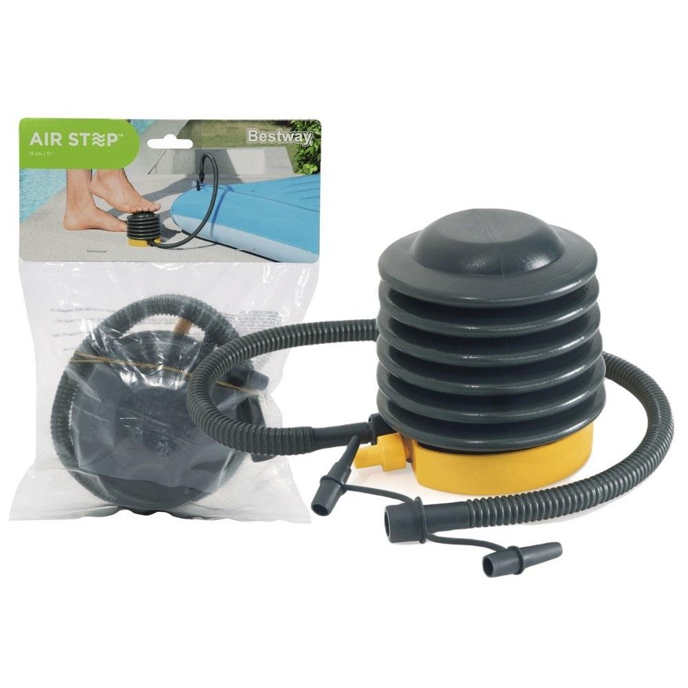 BESTWAY Fußpumpe Kolben-Fußpumpe 13cm Bestway 62147 (Spar-Set, 1-tlg)