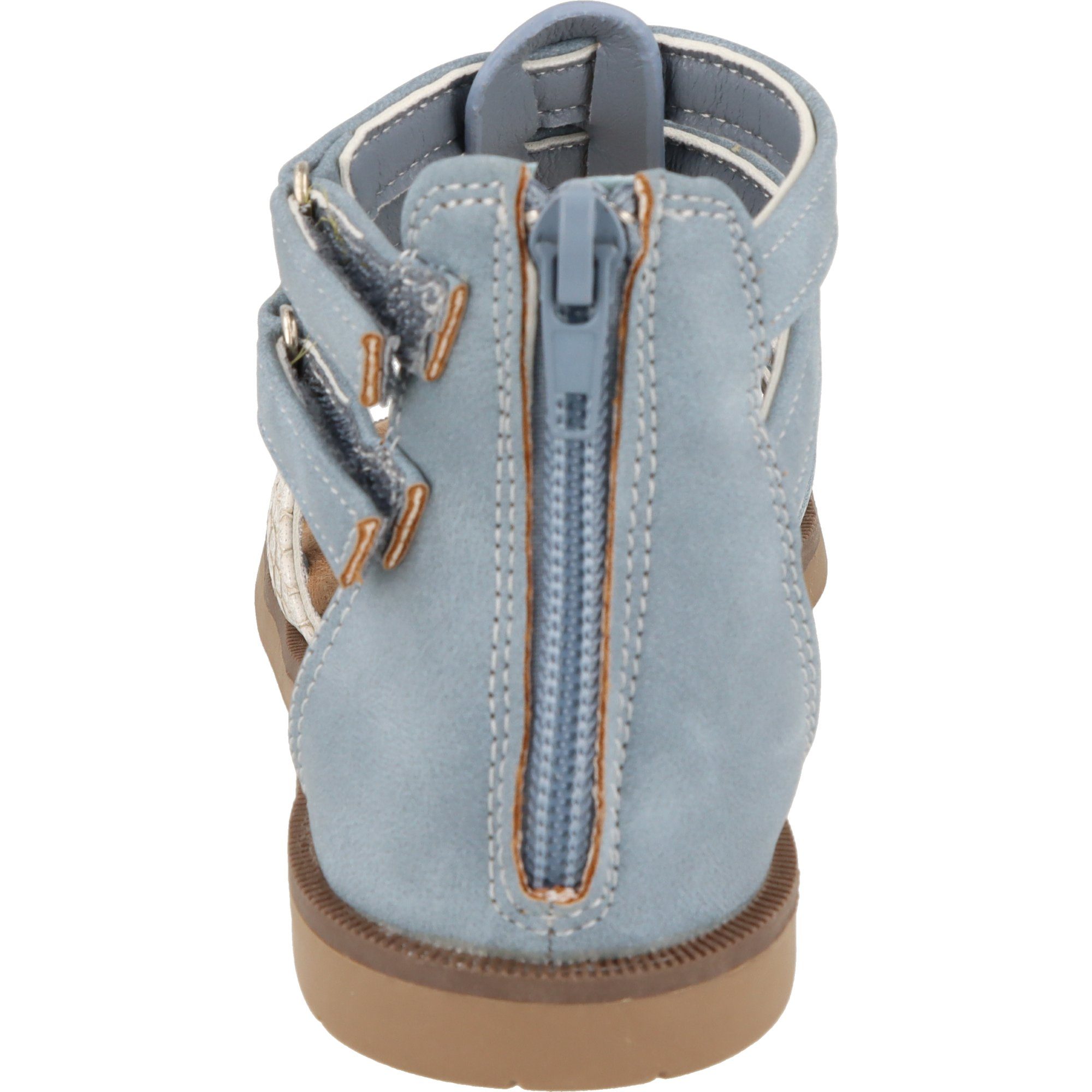 Freizeit Römersandale Mädchen Kinder Schuhe Klett Indigo Sandale Blau Sommer 482-371