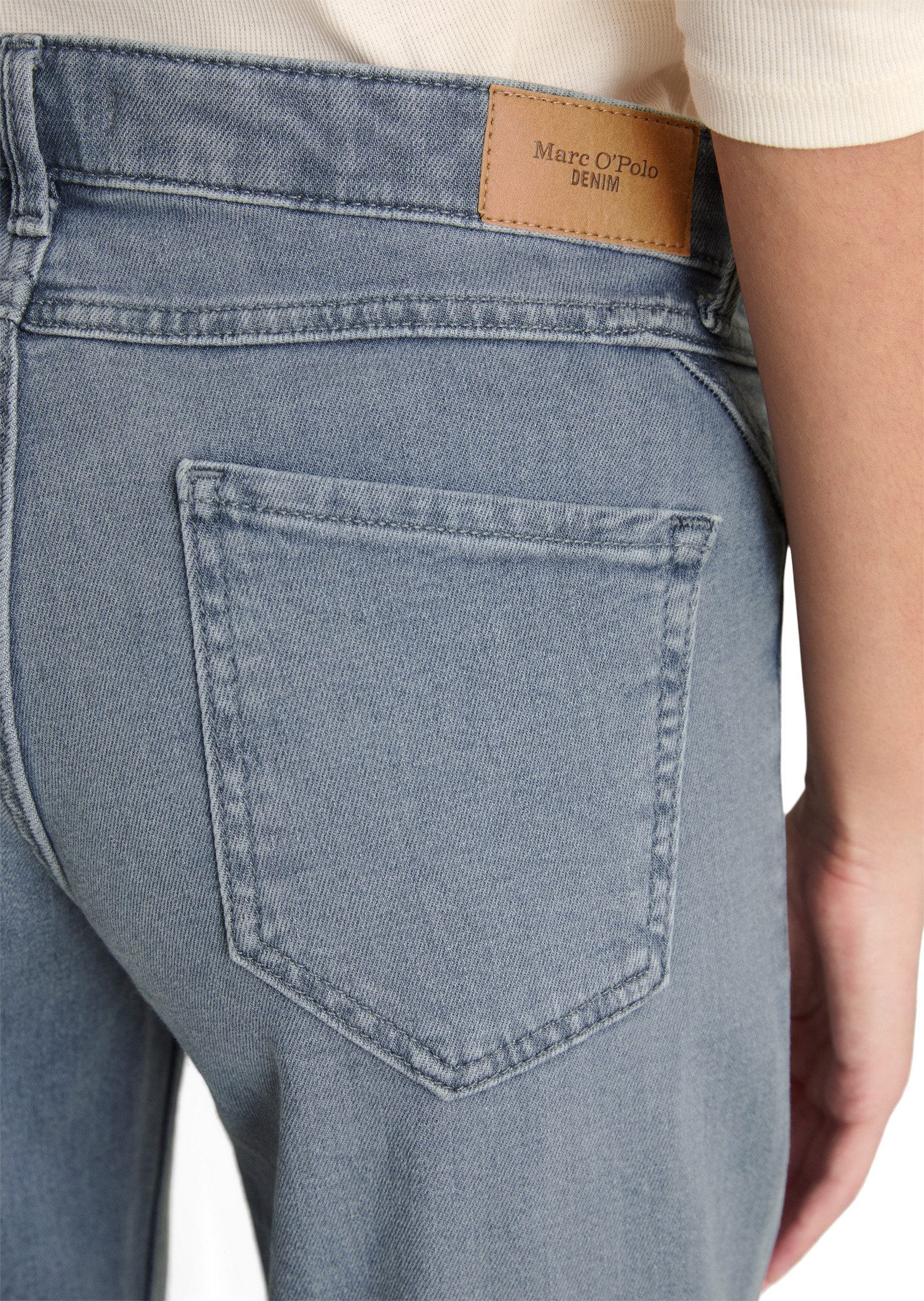 Marc O'Polo DENIM Schlagjeans aus Bio-Baumwoll-Stretch