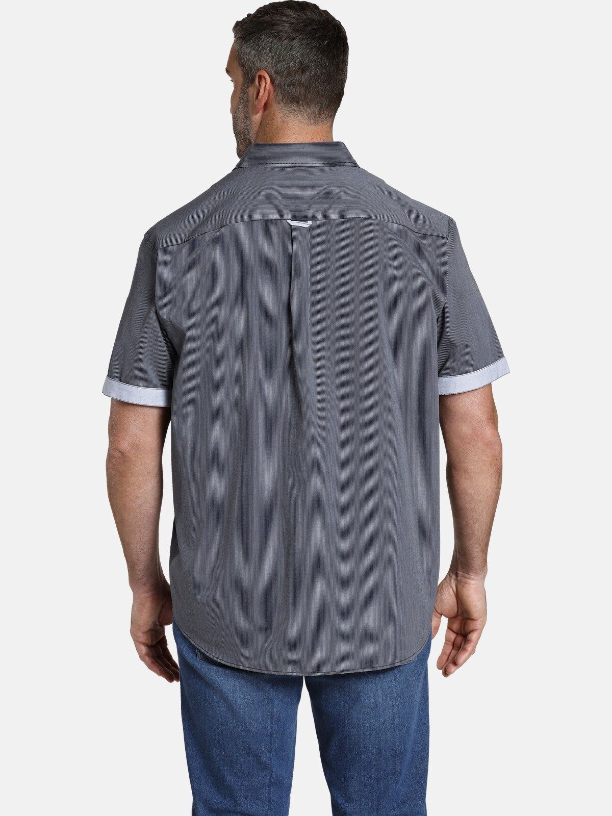 Jan Vanderstorm Kurzarmhemd AABEL Baumwollhemd, Comfort Fit günstig online kaufen